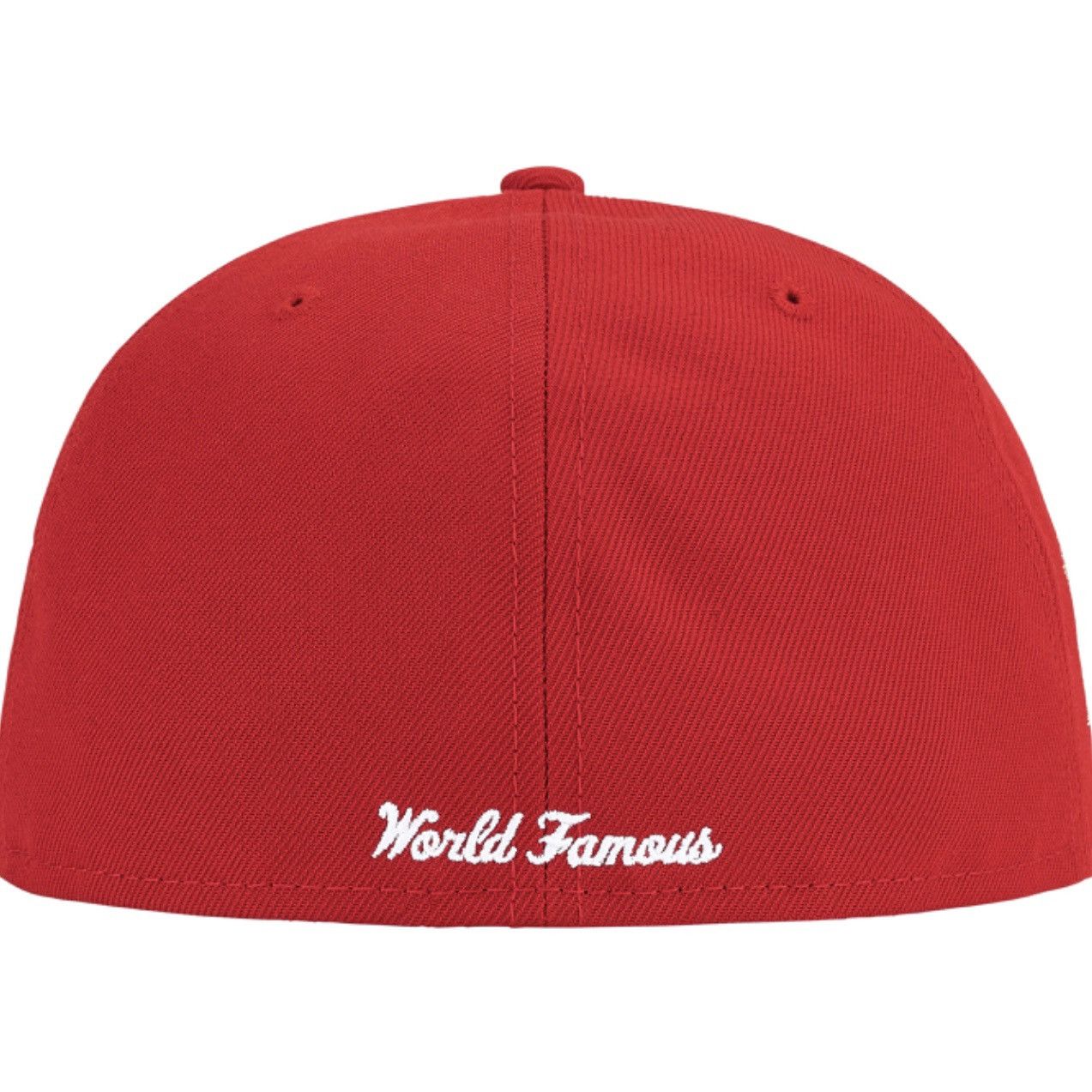 New Era × Supreme Supreme Championship Box Logo Fitted Hat Red Deadstock Size ONE SIZE - 4 Thumbnail