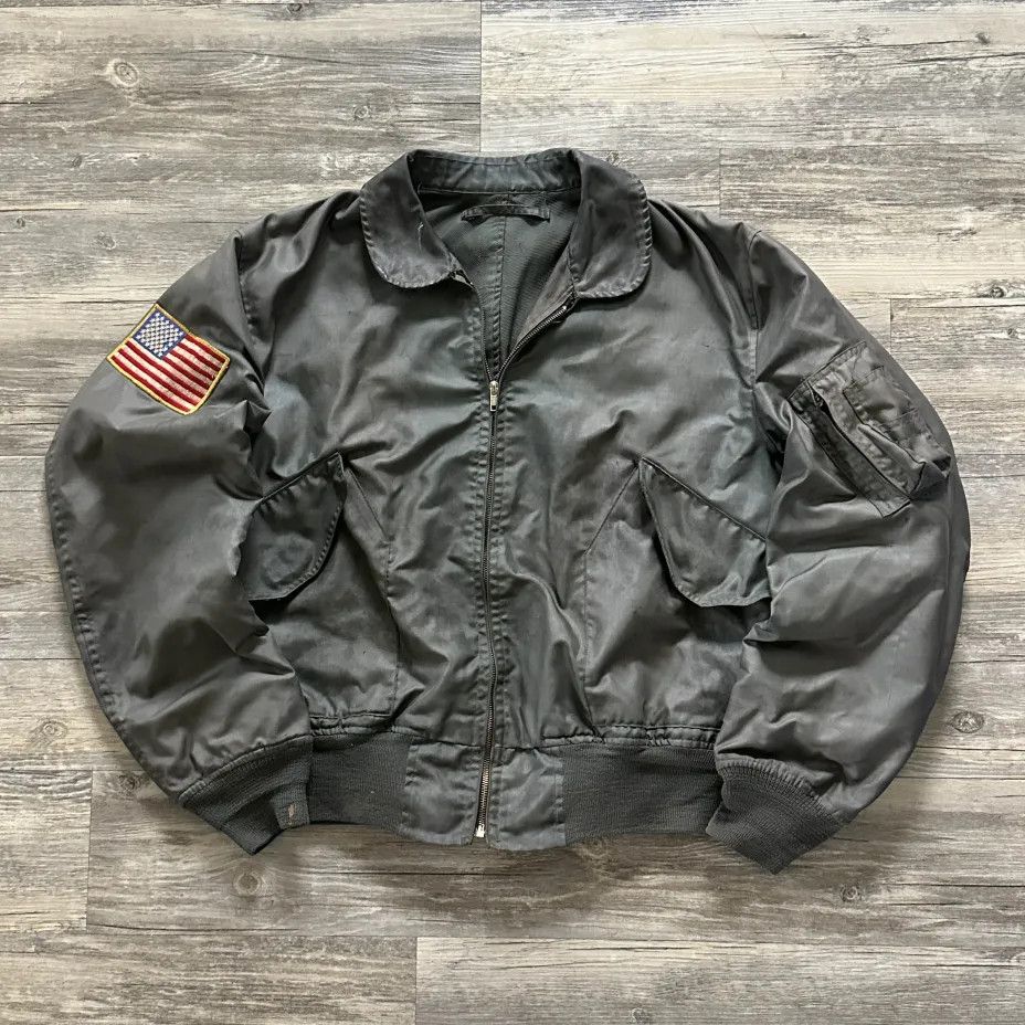 Other Vintage USAF Flight Bomber Aviator Military Jacket Size US XL / EU 56 / 4 - 1 Thumbnail