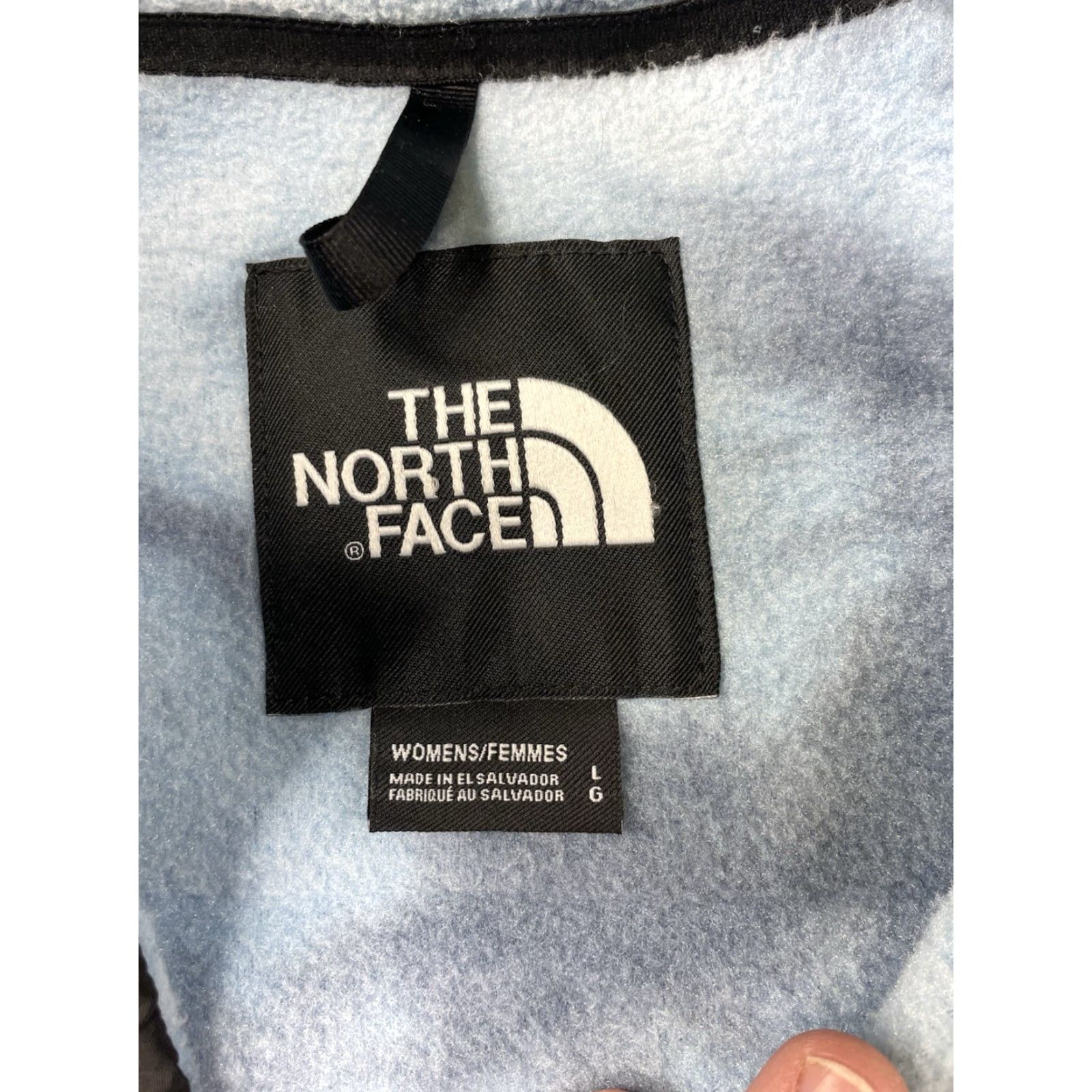 The North Face VINTAGE The North Face Denali Jacket Women Blue Tie Dye Size L Fleece Size L / US 10 / IT 46 - 2 Thumbnail