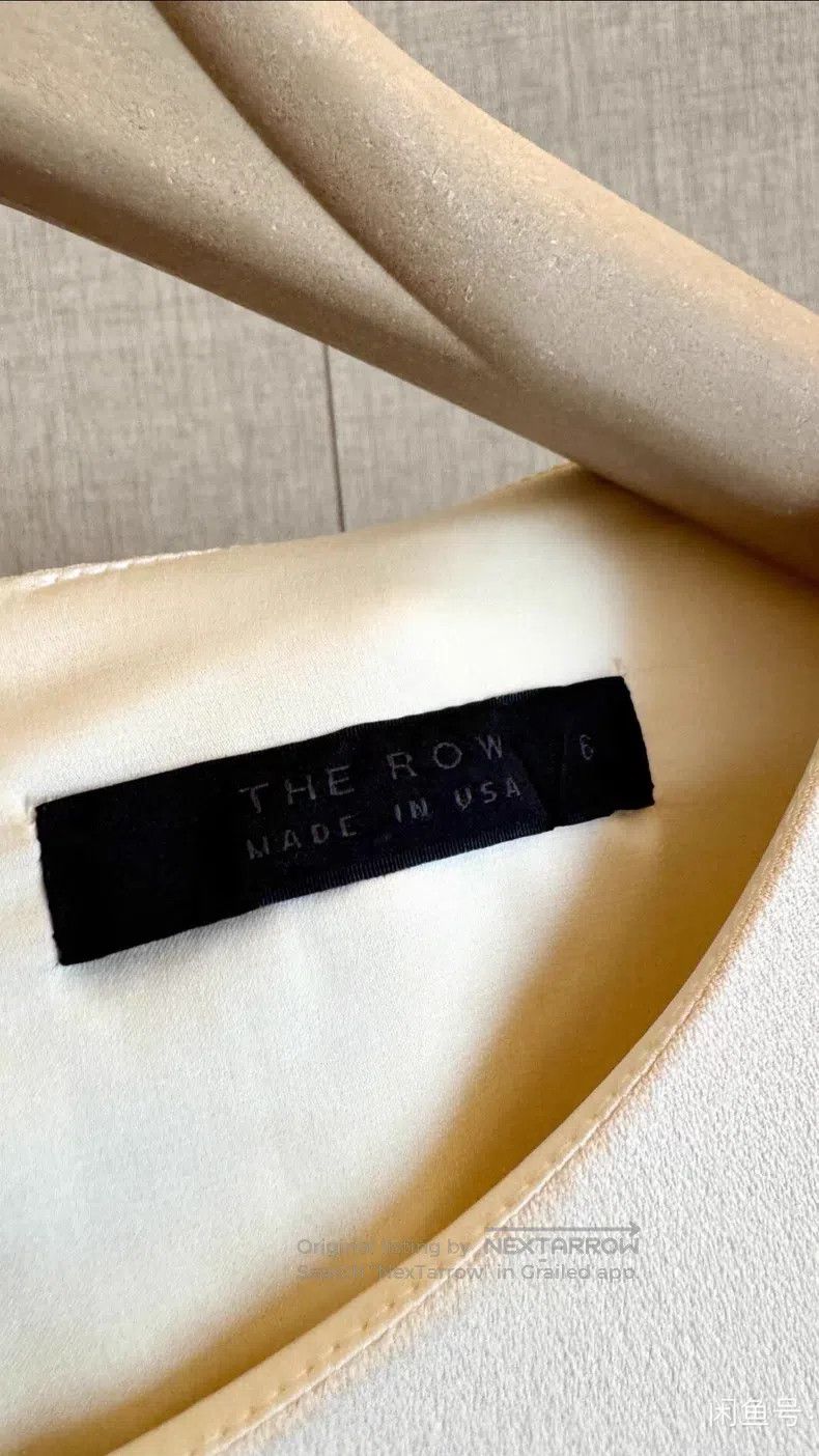 The Row The Row size 6 Cream-colored simple and elegant dress Size L / US 10 / IT 46 - 2 Thumbnail