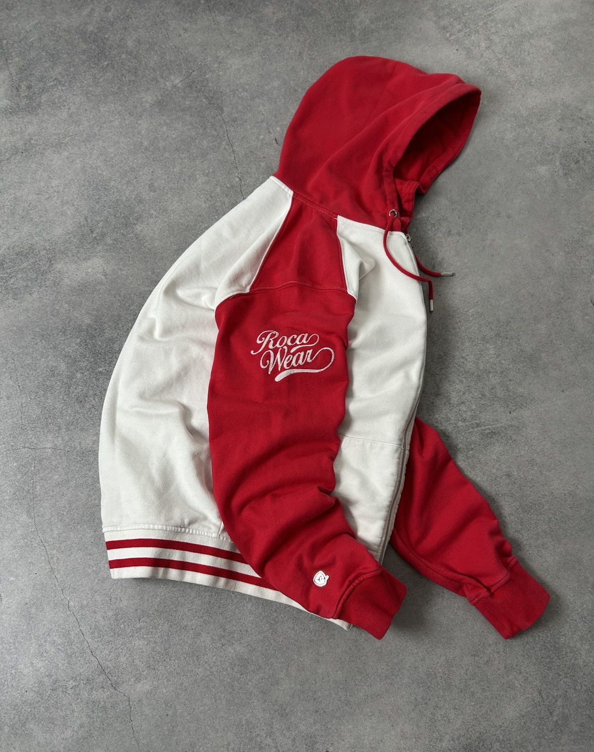 Rocawear Vintage Rocawear baggy big logo zip-hoodies mens Size US L / EU 52-54 / 3 - 1 Thumbnail