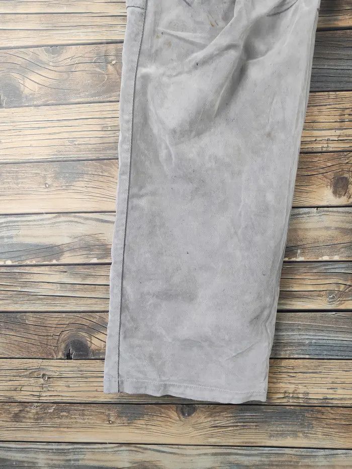 Tete Homme DL Tete Homme Gray Multipocket Cargo Pants #46-080 Size US 34 / EU 50 - 4 Thumbnail