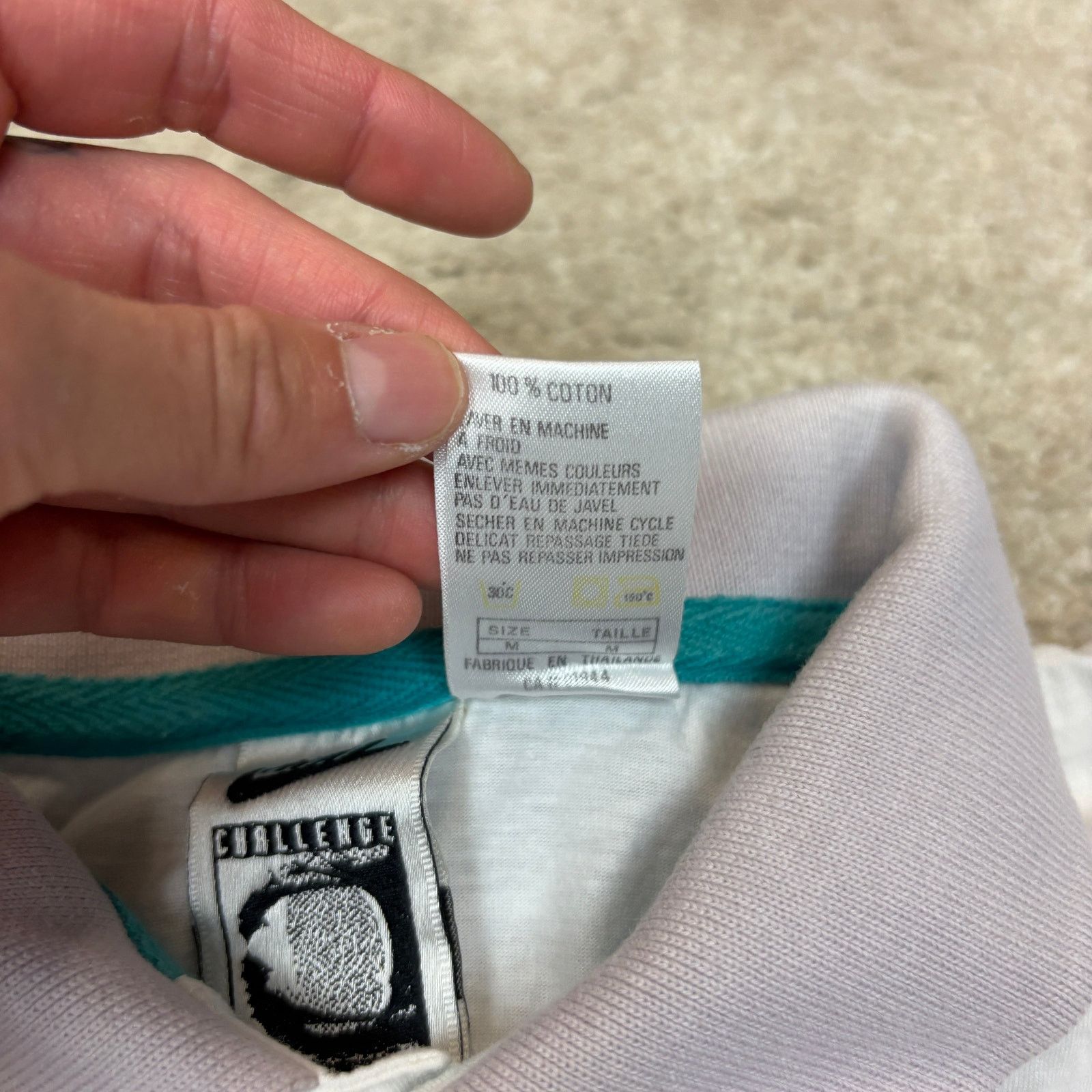 Nike VTG 90s Nike Challenge Court Tennis Polo Shirt Medium Size US M / EU 48-50 / 2 - 8 Thumbnail