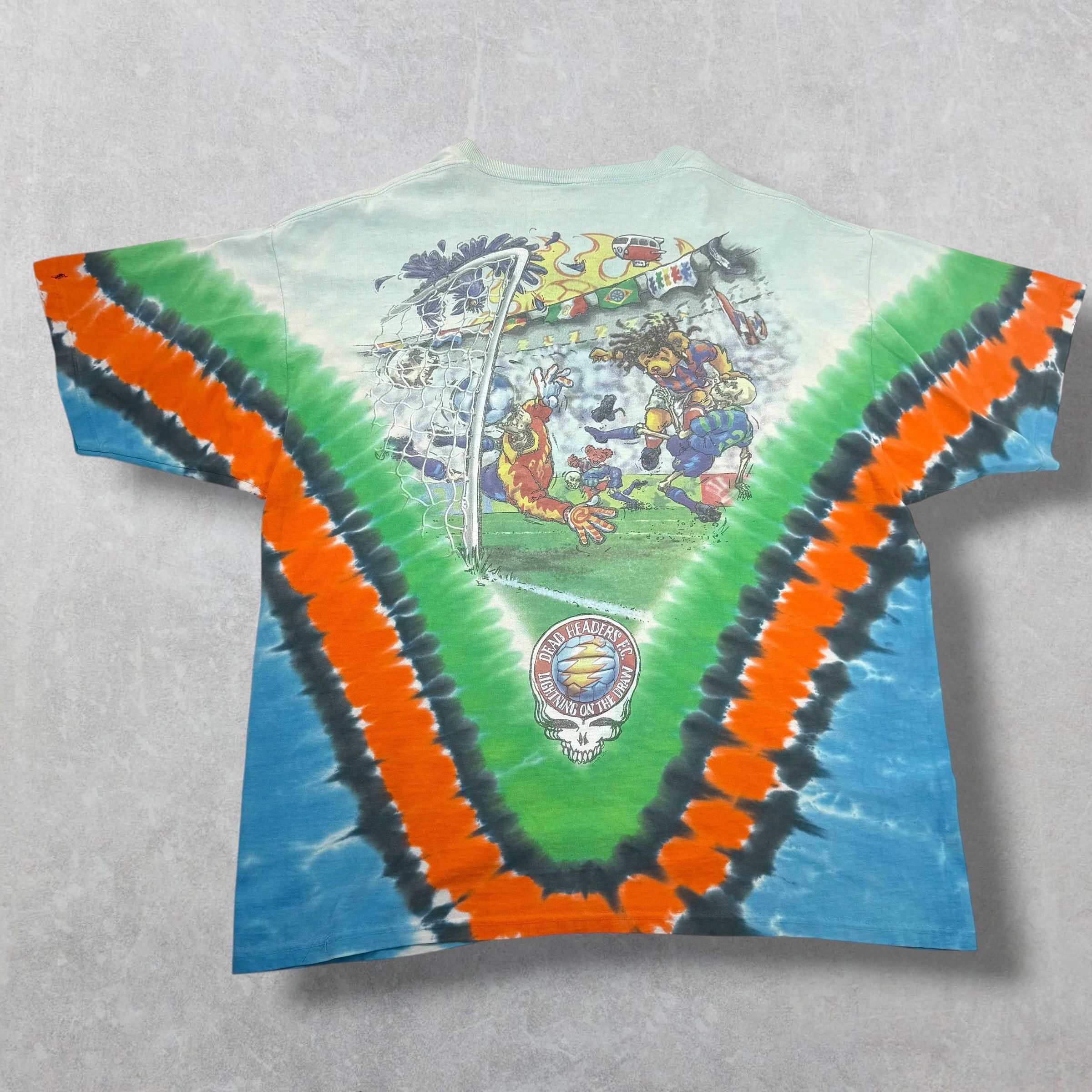 Grateful Dead Vintage '97 Grateful Dead 'Dead Headers FC' Tee XL Size US XL / EU 56 / 4 - 2 Thumbnail