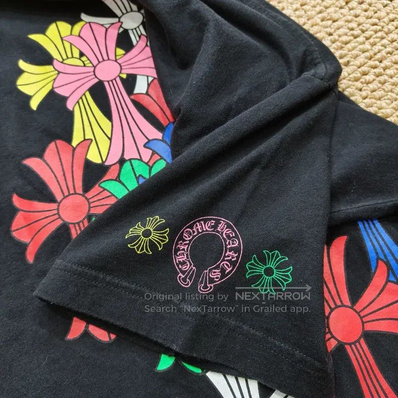 Chrome Hearts CHROME HEARTS Size M Colored cross short sleeve Size US M / EU 48-50 / 2 - 3 Thumbnail
