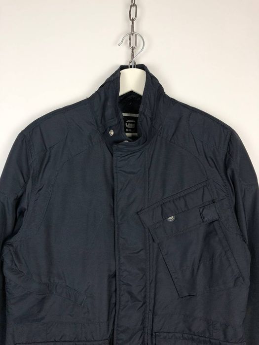 G Star Raw G-Star Raw Jacket SANDHURST JKT Navy size L | Grailed