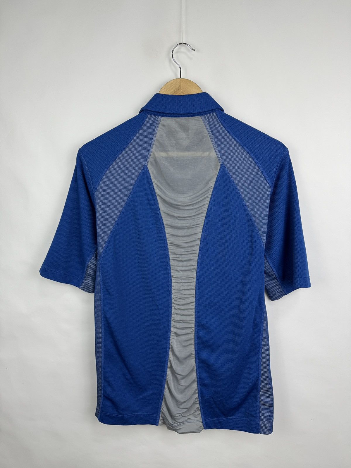 Nike × Tiger Woods 🇺🇸 Vintage 90s Nike Sphere React Golf Polo T-Shirt Rare Retro Size US M / EU 48-50 / 2 - 9 Thumbnail