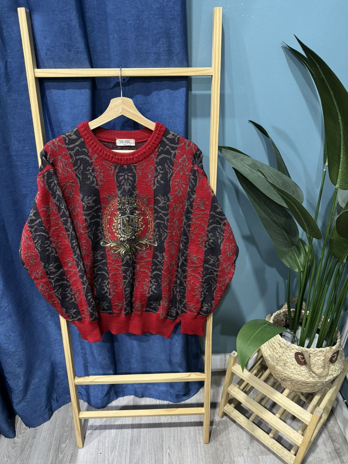Vintage Vintage Fashion Knitwear Sweater Size US M / EU 48-50 / 2 - 1 Thumbnail