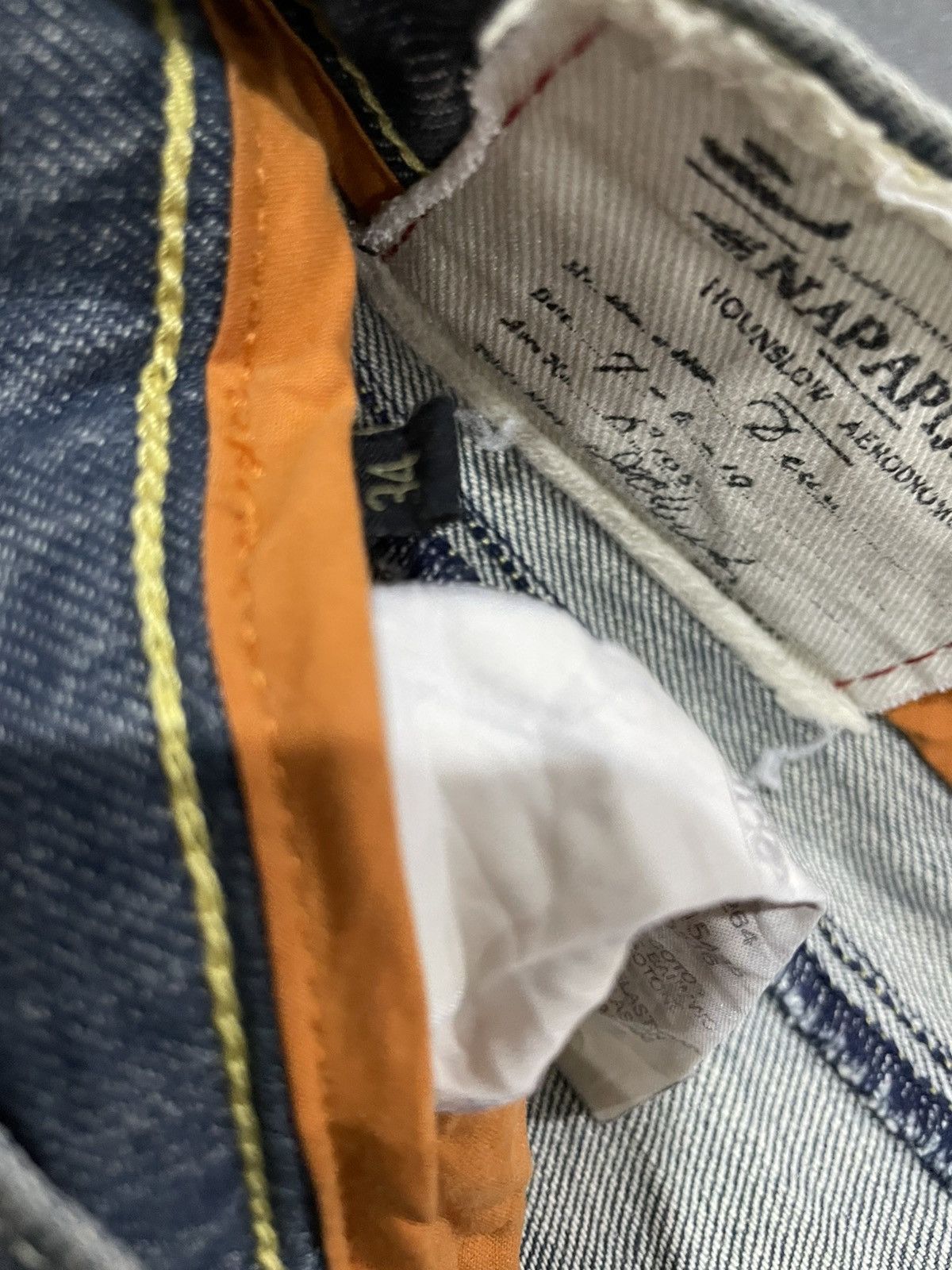 Napapijri Napapijri Stonewash Distressed Jeans Size US 34 / EU 50 - 22 Thumbnail