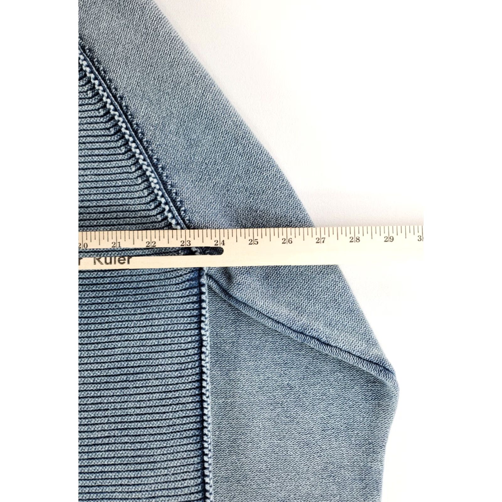 Carbon2Cobalt Carbon 2 Cobalt Waffle Knit Henley Pullover Heavyweight Sweater Blue Mens XXL Size US XXL / EU 58 / 5 - 4 Thumbnail