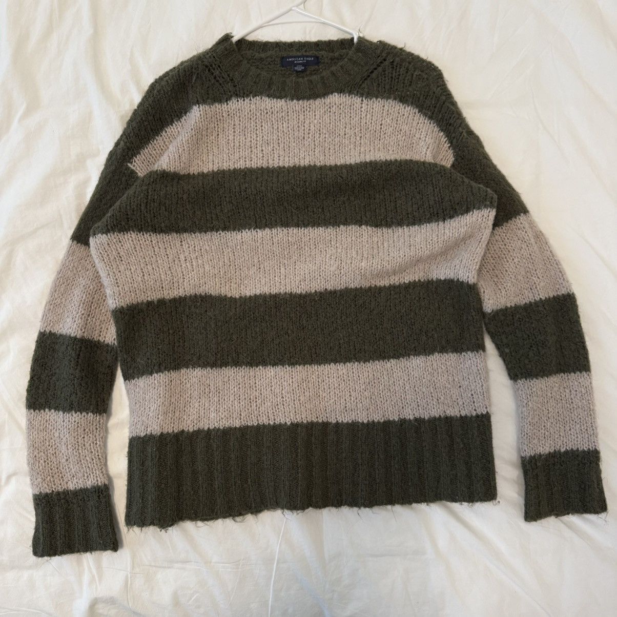 American Eagle Outfitters AMERICAN EAGLE VINTAGE STRIPE SWEATER Size US M / EU 48-50 / 2 - 1 Thumbnail