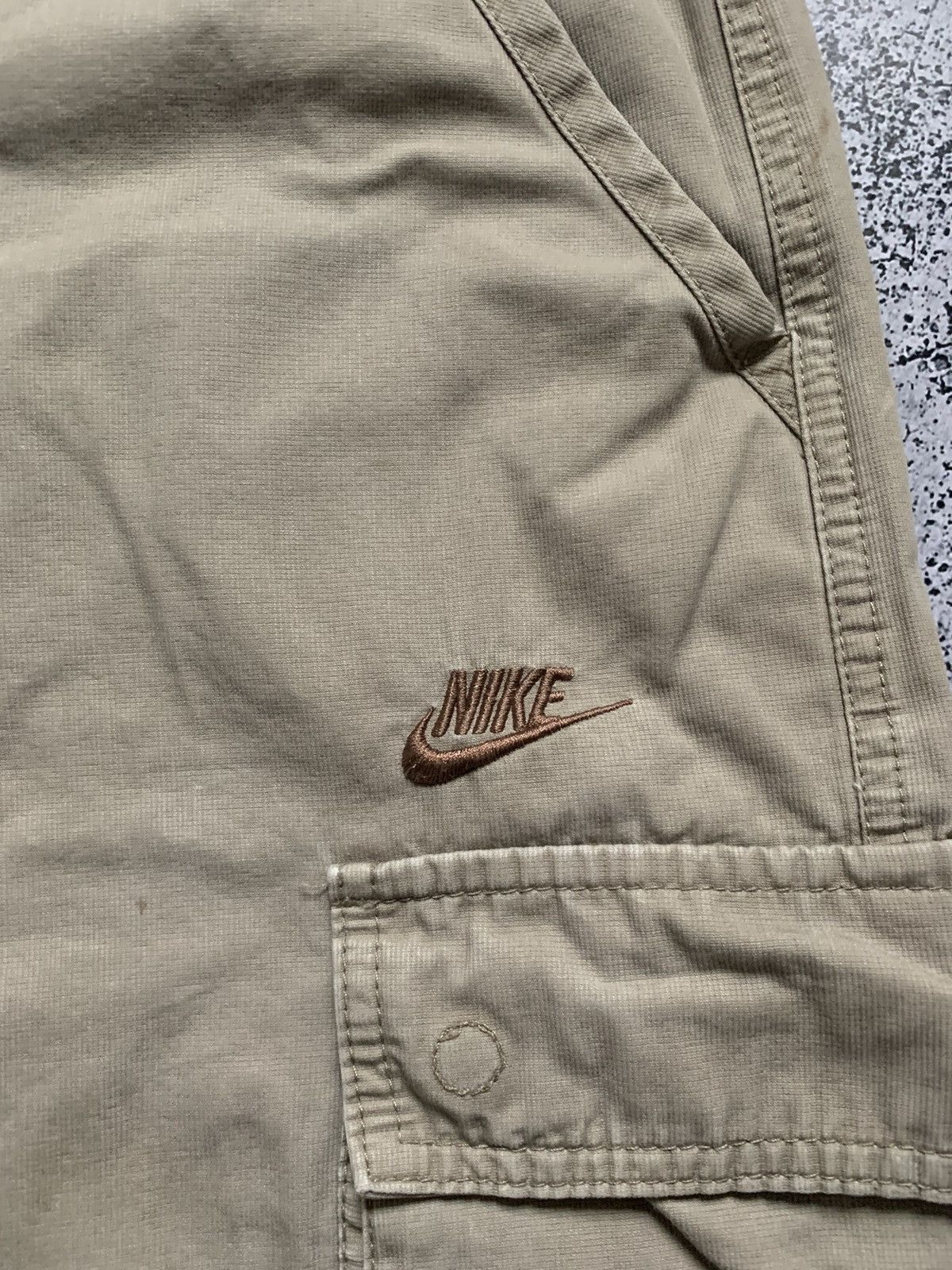 Nike × Vintage Vintage Nike Cargo Shorts 90s Y2K Travis Scott Style USA Size US 30 / EU 46 - 4 Thumbnail