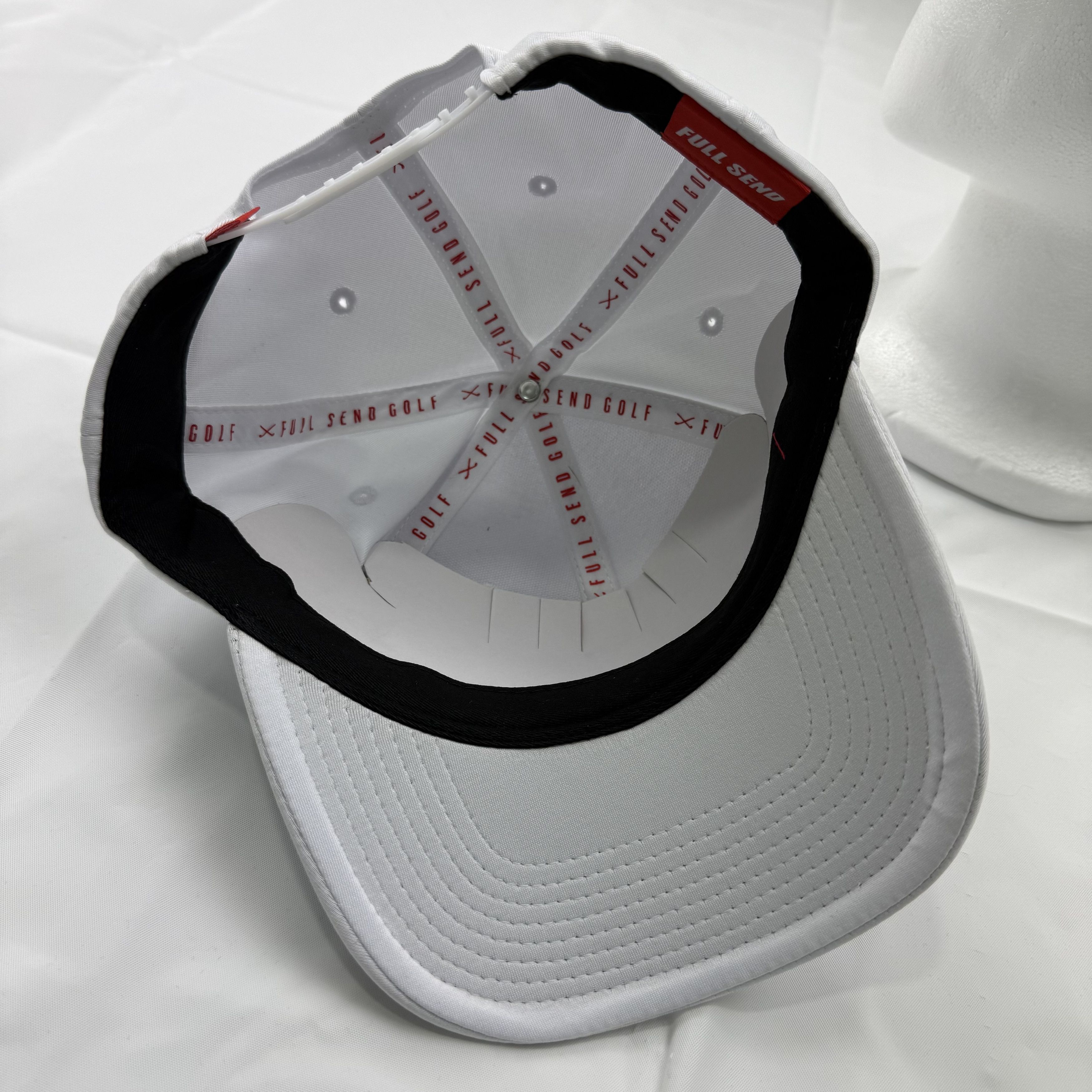 Full Send Full Send Golf Snapback Hat Mens Logo Patch Adjustable Cap Size ONE SIZE - 6 Thumbnail