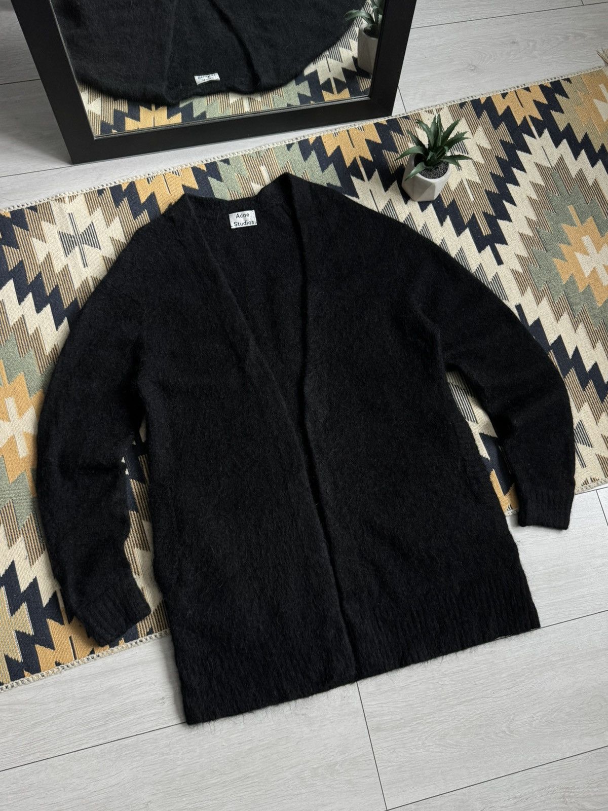 Acne Studios Acne Studios Mohair Wool Women’s Cardigan Size XS / US 0-2 / IT 36-38 - 2 Thumbnail