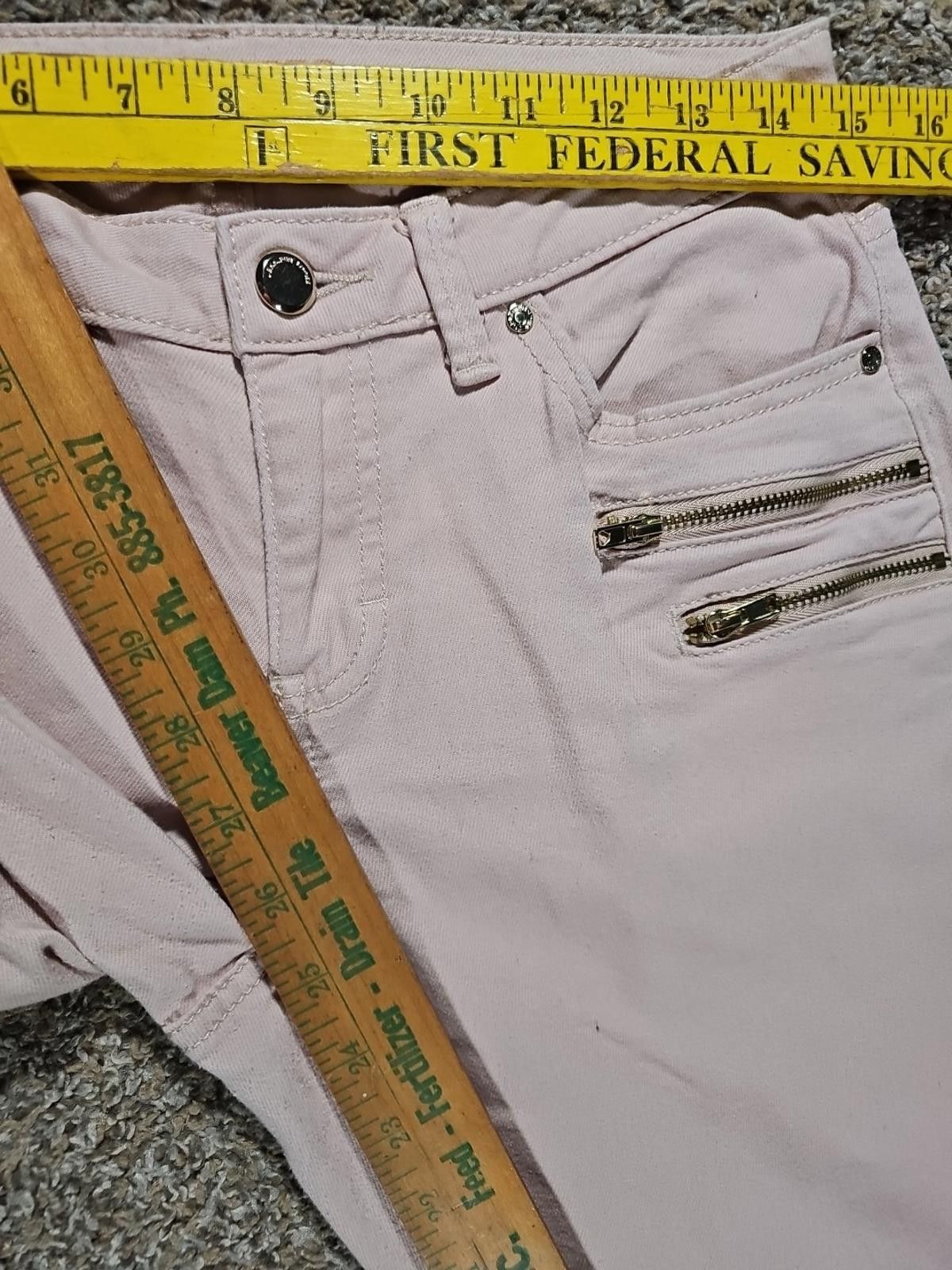 Other Jennifer Lopez Skinny Ankle 2 Pink Pants Size 26" / US 2 / IT 38 - 6 Thumbnail