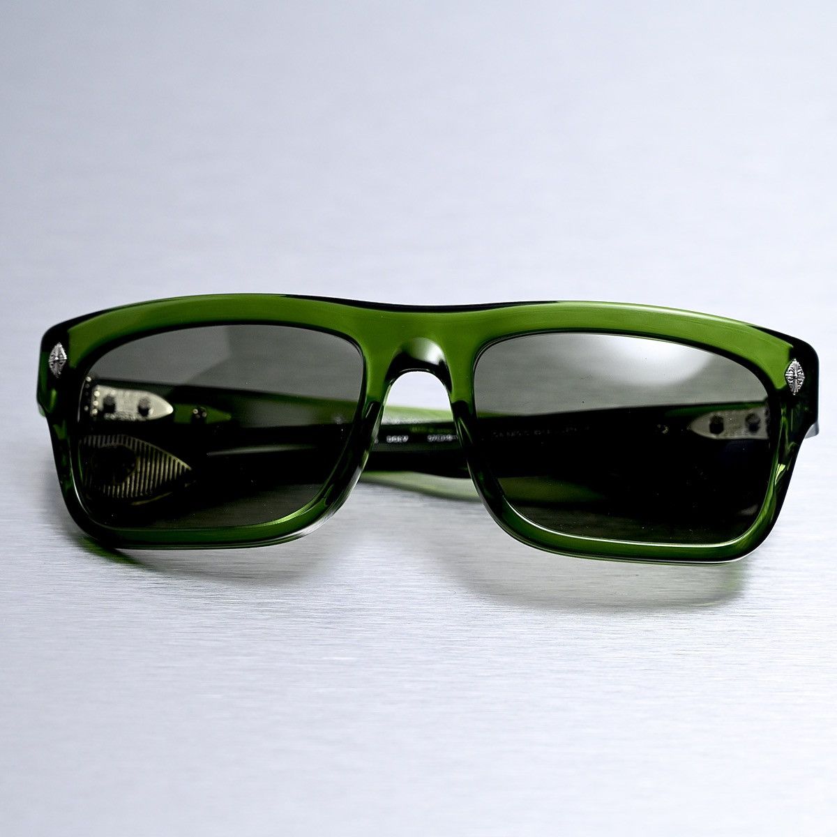 Chrome Hearts CHROME HEARTS SLUSS BUSSIN II DARK OLIVE SUNGLASSES Size ONE SIZE - 8 Thumbnail