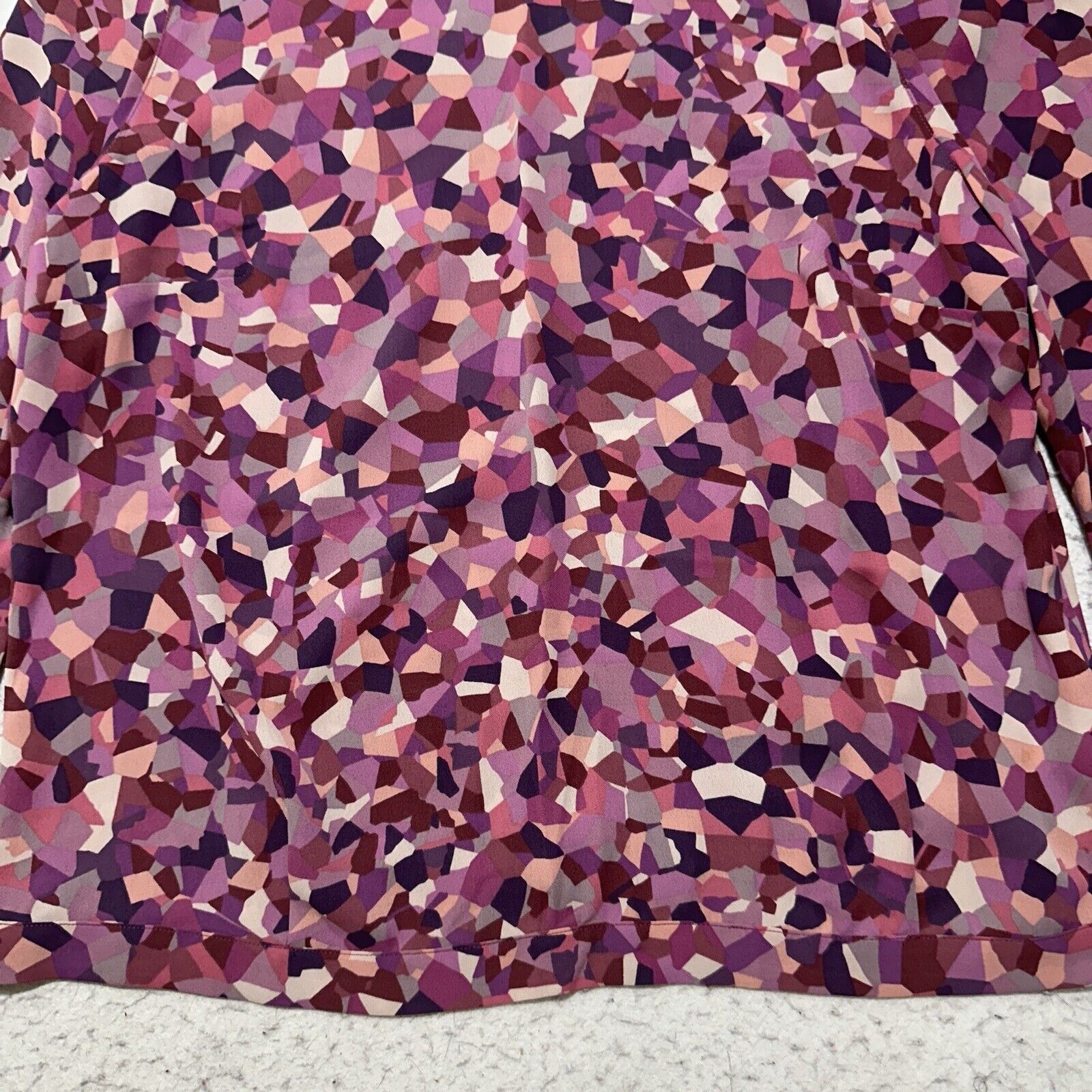 Other Cabi Medium Pink Kaleidoscope Blouse Lightweight Geometric Size M / US 6-8 / IT 42-44 - 5 Thumbnail