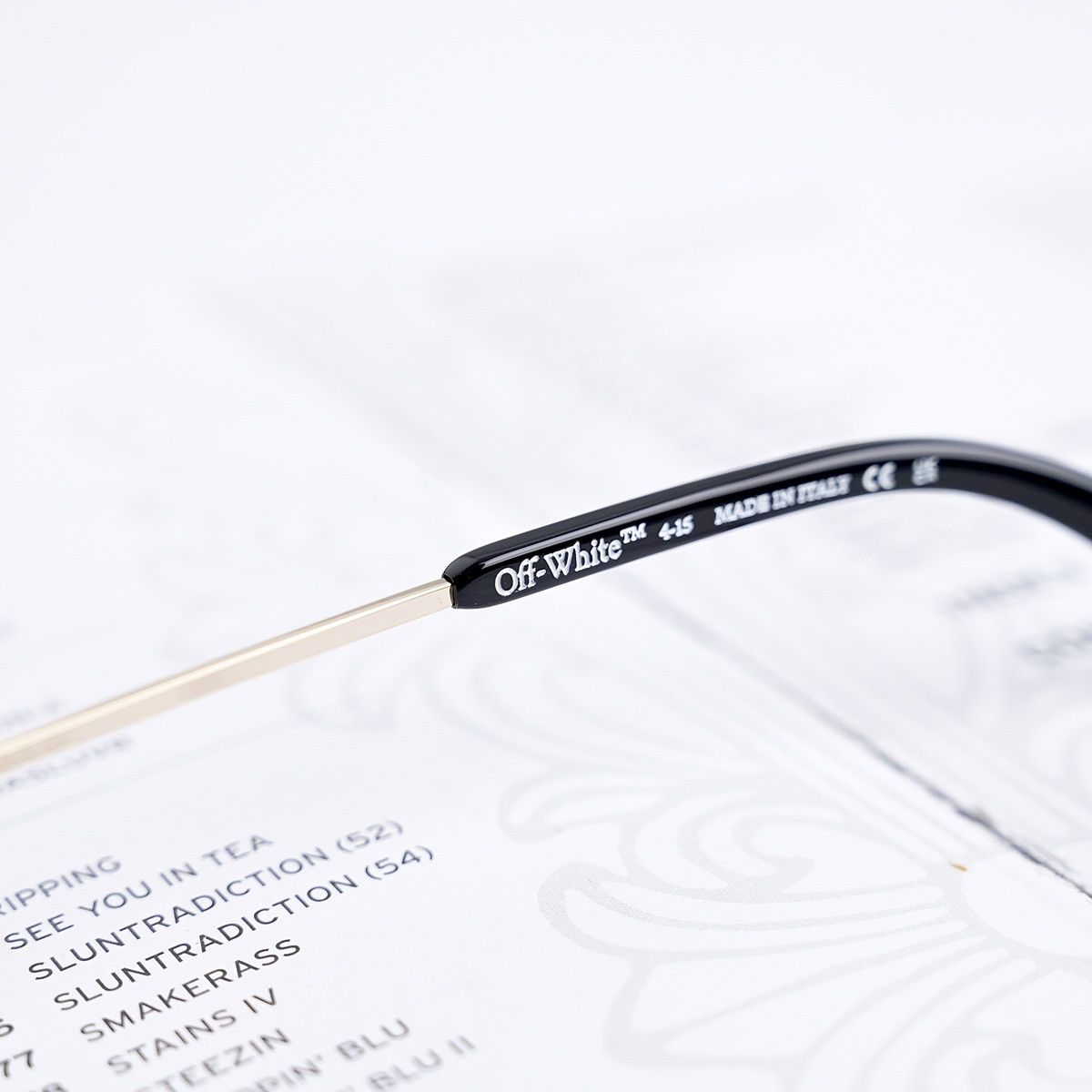 Off-White OFF WHITE MIAMI GOLD GRADIENT BLUE SUNGLASSES Size ONE SIZE - 8 Thumbnail