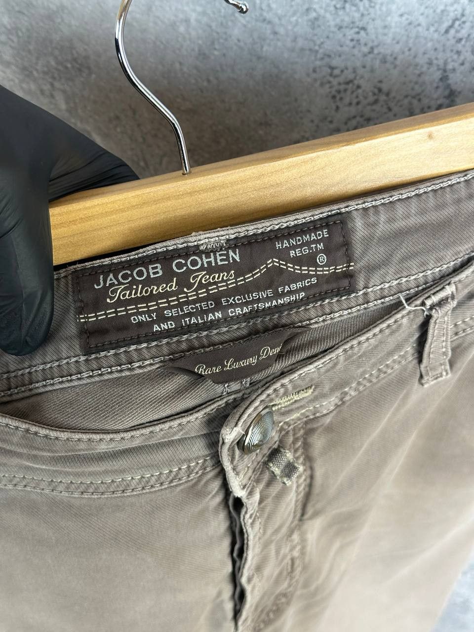 Jacob Cohen Jacob Cohen Tailored Jeans Type 613C Brown Taupe Denim Pants Size US 32 / EU 48 - 18 Thumbnail