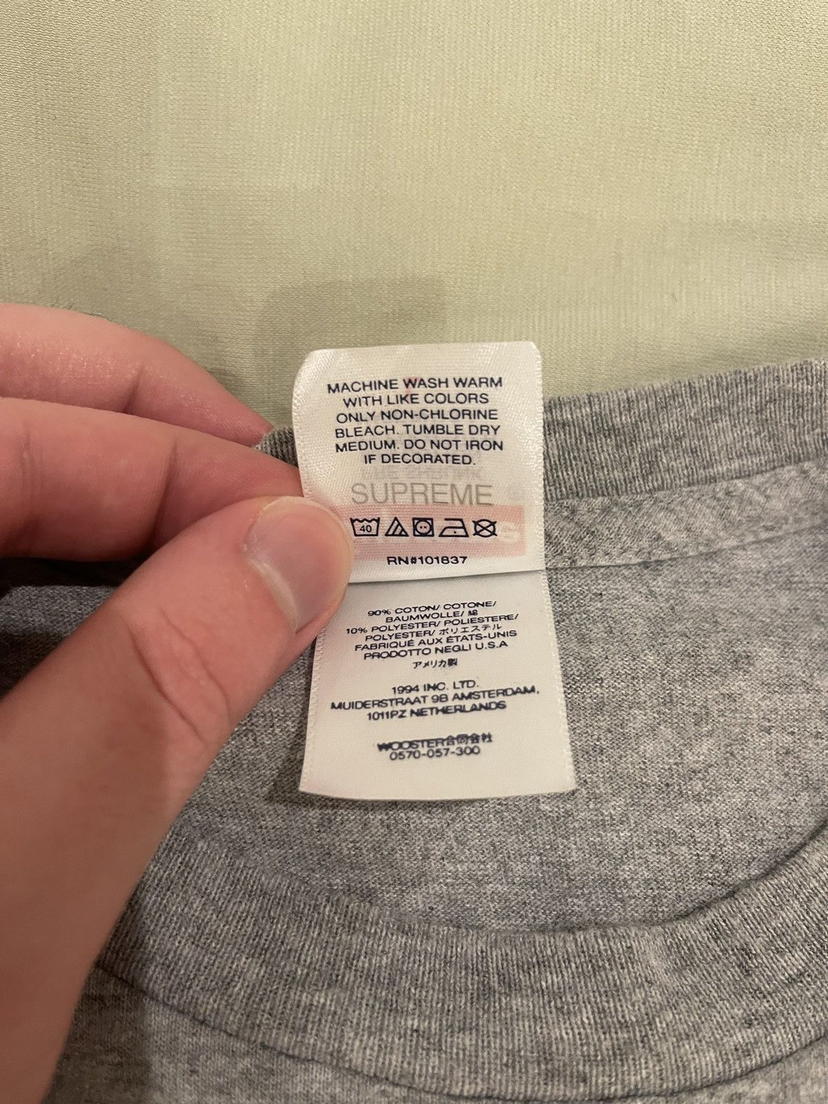 Supreme Supreme Mobb Deep Tee Size US L / EU 52-54 / 3 - 7 Thumbnail