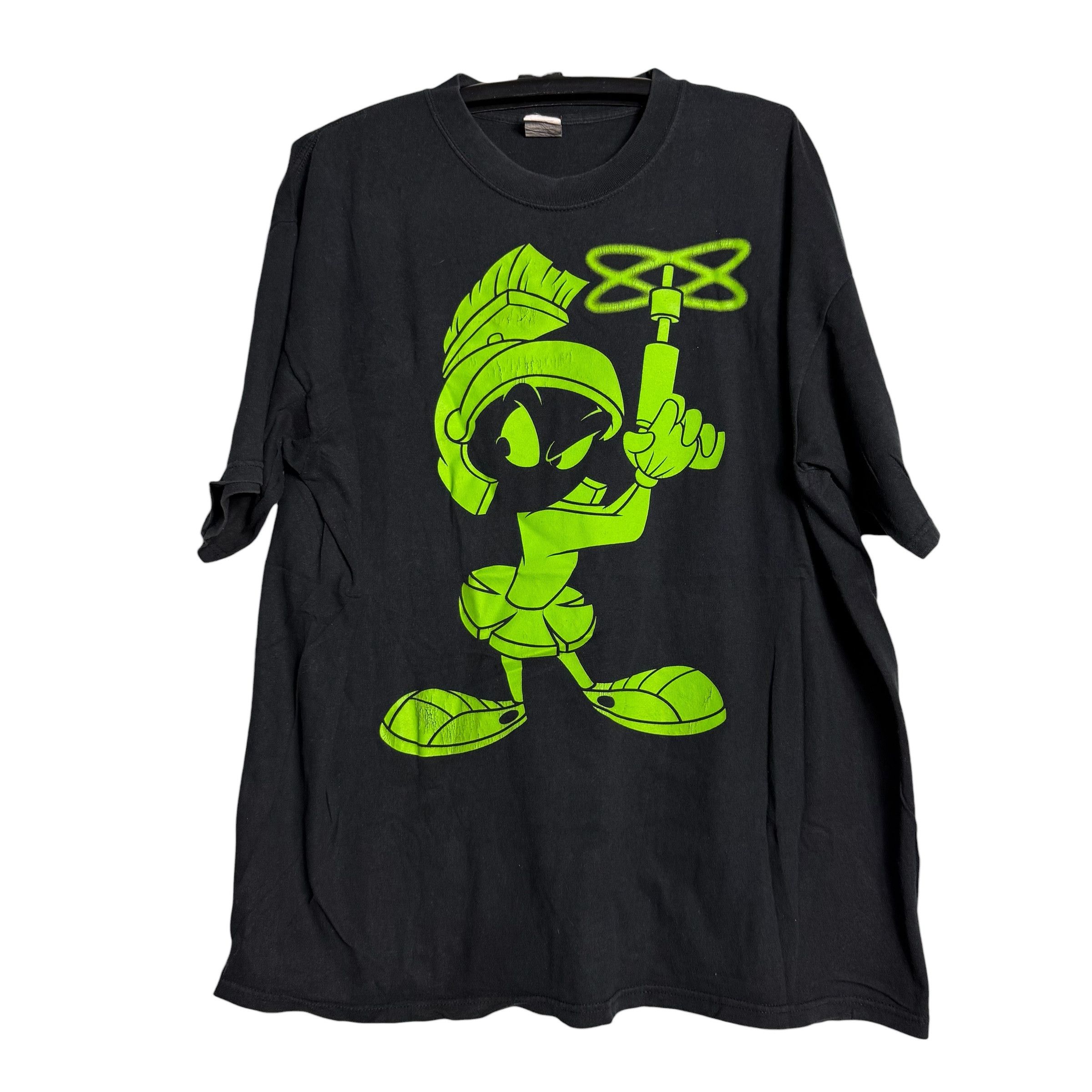 Warner Bros 🔥RARE🔥Vintage Marvin the Martian Looney Tunes T-shirt Size US XXL / EU 58 / 5 - 1 Thumbnail