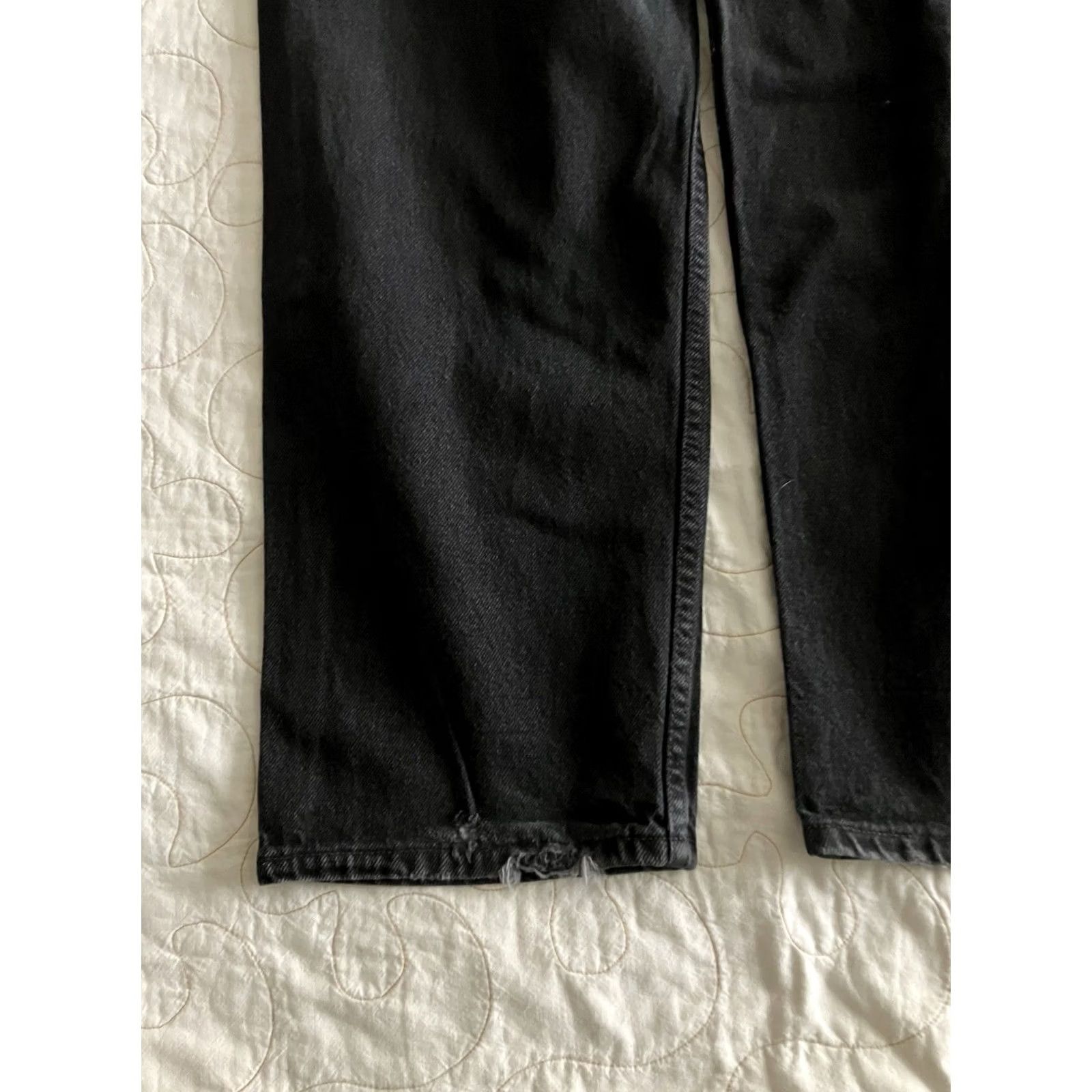 Levi's Levi's 550 Jeans Men Black 36x32 Relaxed Fit Denim Pants Y2K 90s Size US 36 / EU 52 - 7 Thumbnail