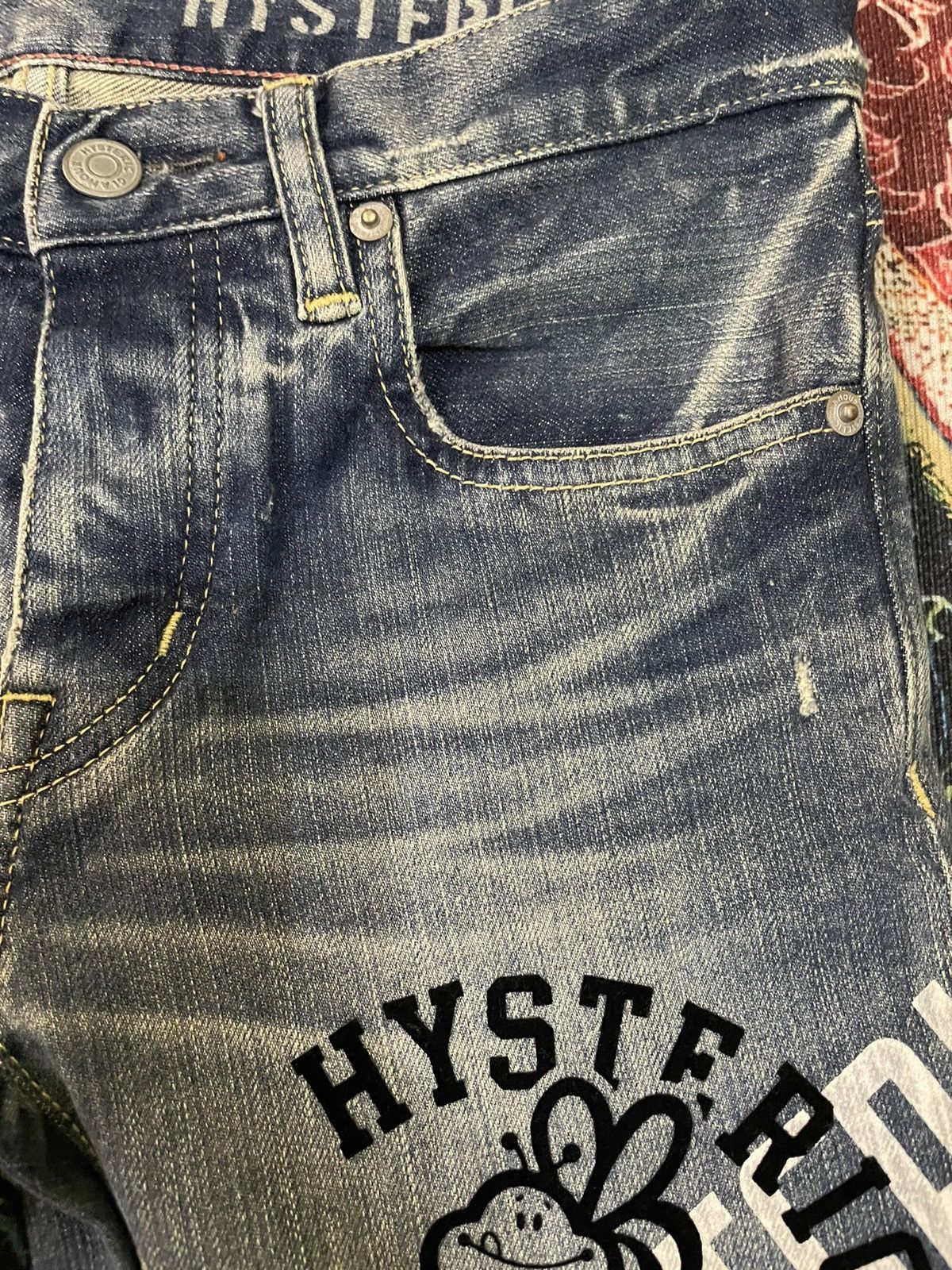 Hysteric Glamour Vintage Hysteric Glamour Punk Skinny Jeans Size 28" / US 6 / IT 42 - 15 Thumbnail