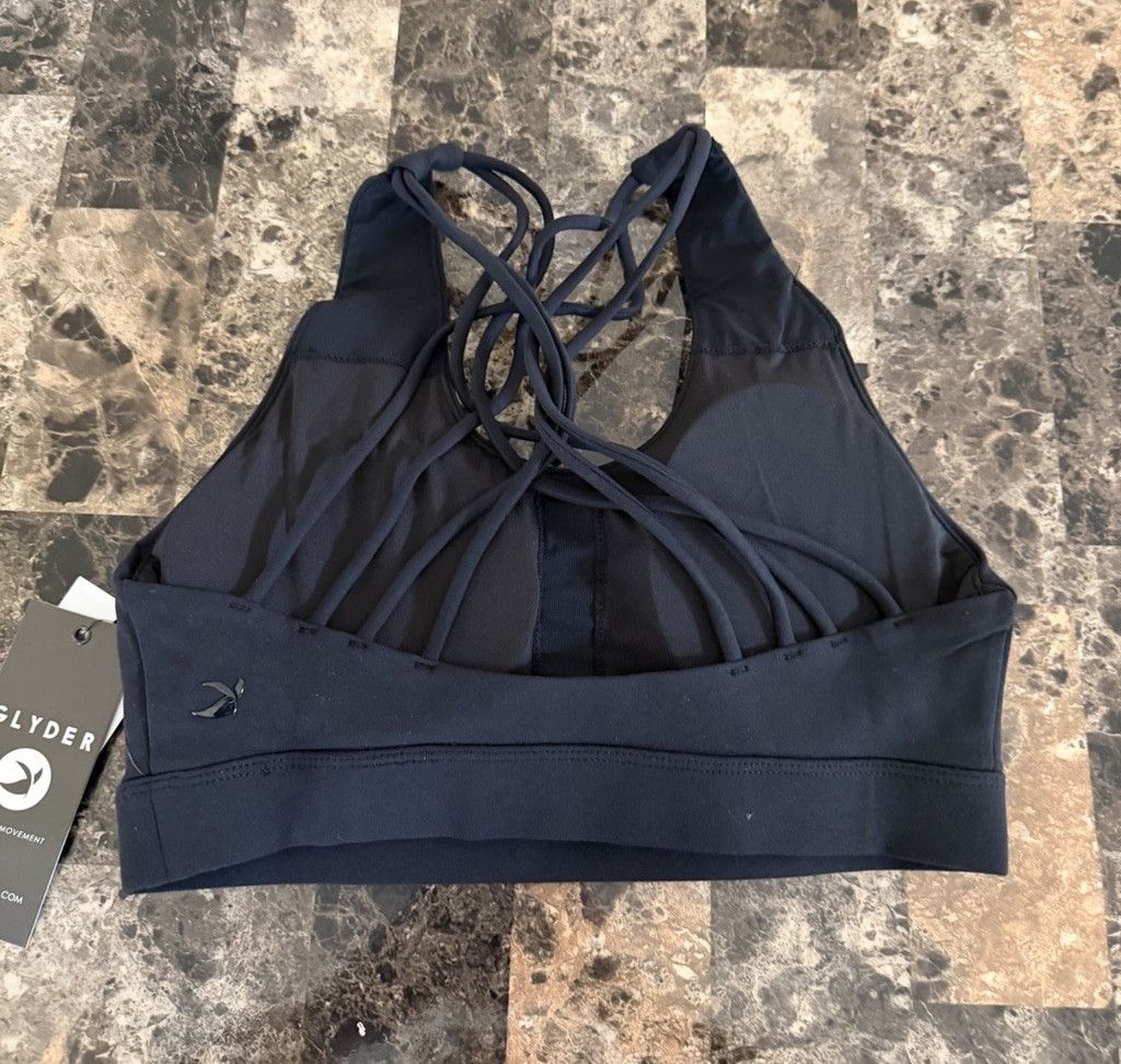 Gilded Age GLYDER INFINITY BRA BLACK COLOR SIZE MEDIUM NWT Size M / US 6-8 / IT 42-44 - 2 Thumbnail