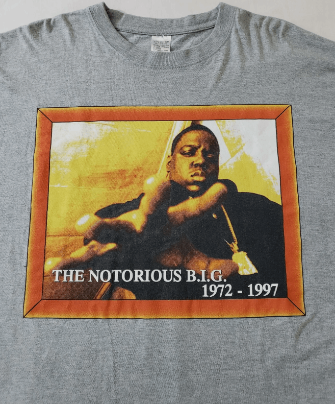 Vintage Vintage 90s Notorious BIG Bootleg Shirt 2XL Hip Hop Rap Tee Size US XXL / EU 58 / 5 - 2 Thumbnail