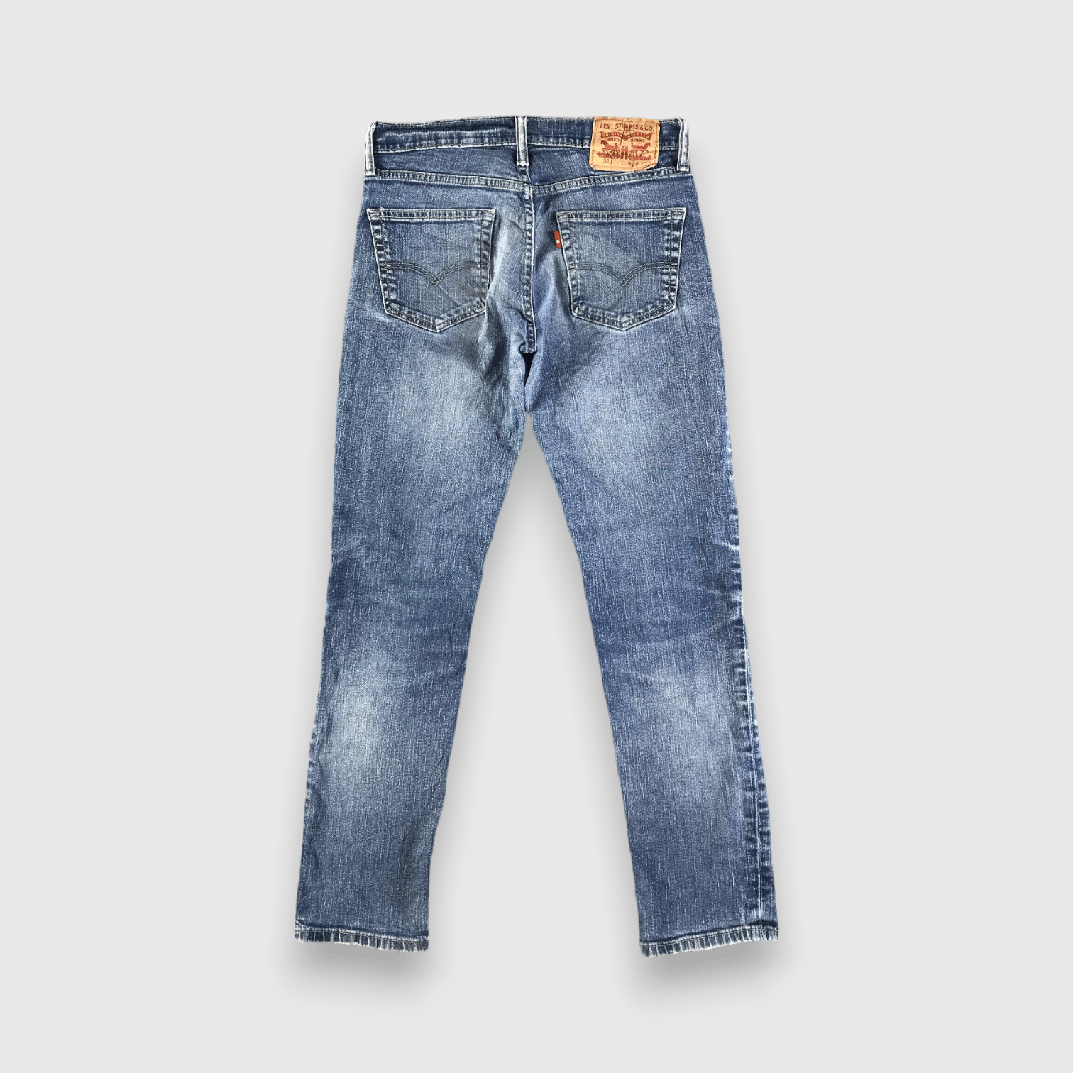 Levi's Vintage Blue Wash Levis 511 Jeans-J4300 Size US 29 - 2 Thumbnail