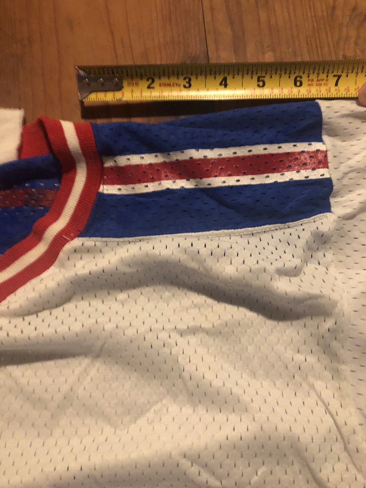 NHL Vintage 90s New York Rangers Hockey Jersey S/M Size US M / EU 48-50 / 2 - 7 Thumbnail