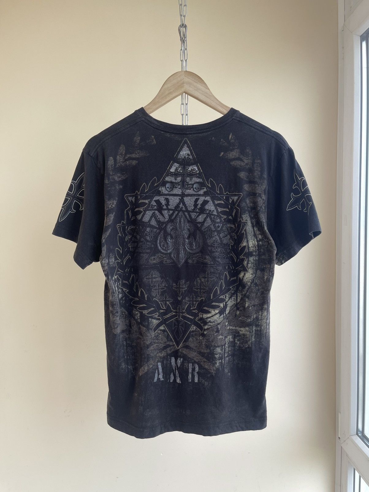 Vintage Xzavier Cross Cyber Style All Overprint T-Shirt 2000s 2010s Size US M / EU 48-50 / 2 - 2 Thumbnail