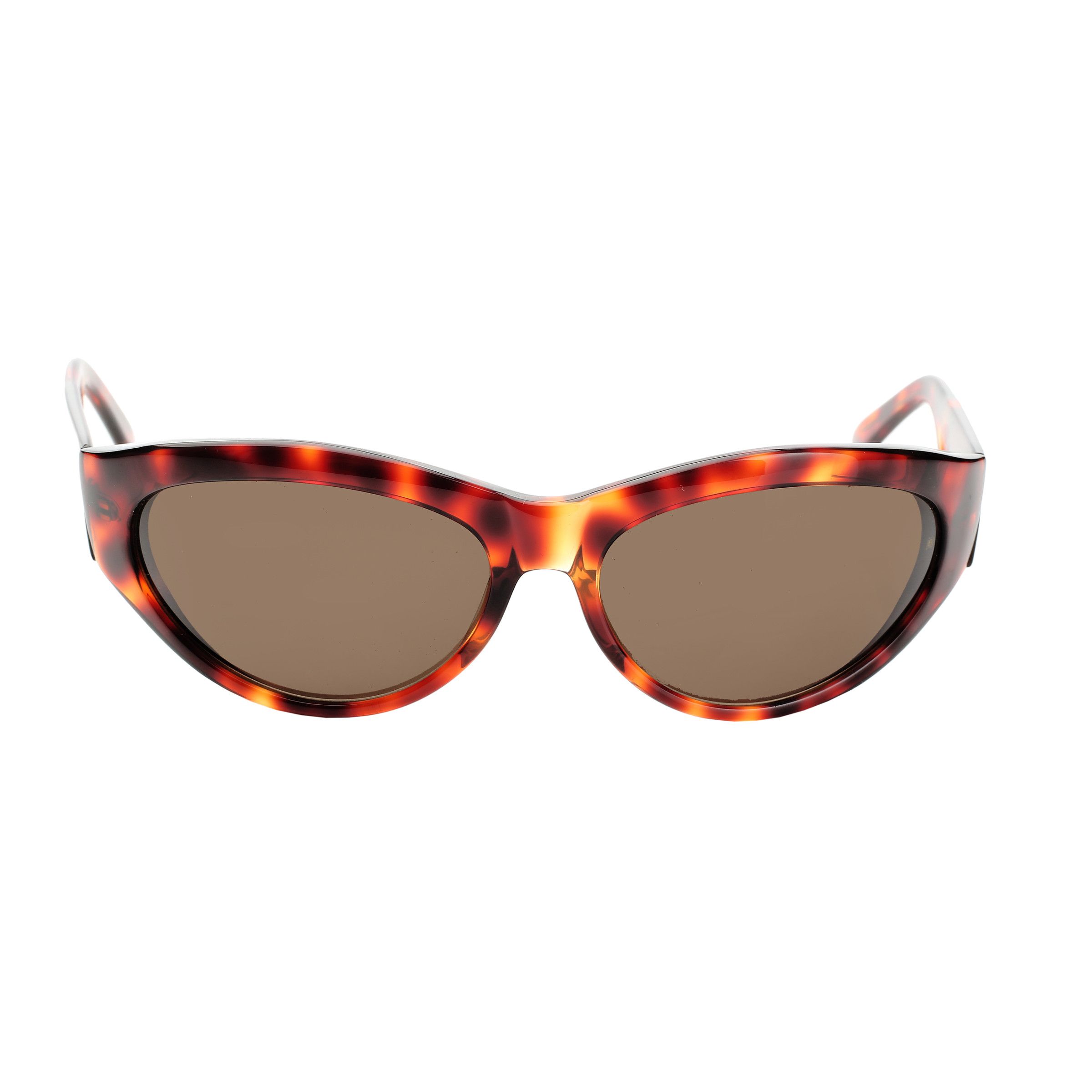 Laura Biagiotti Laura Biagiotti 90s Dark Cheetah Oversized Sunglasses Size ONE SIZE - 1 Thumbnail