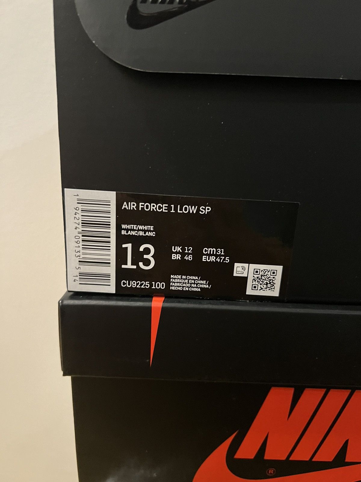 Nike × Supreme Nike af1 supreme Size US 13 / EU 46 - 11 Thumbnail