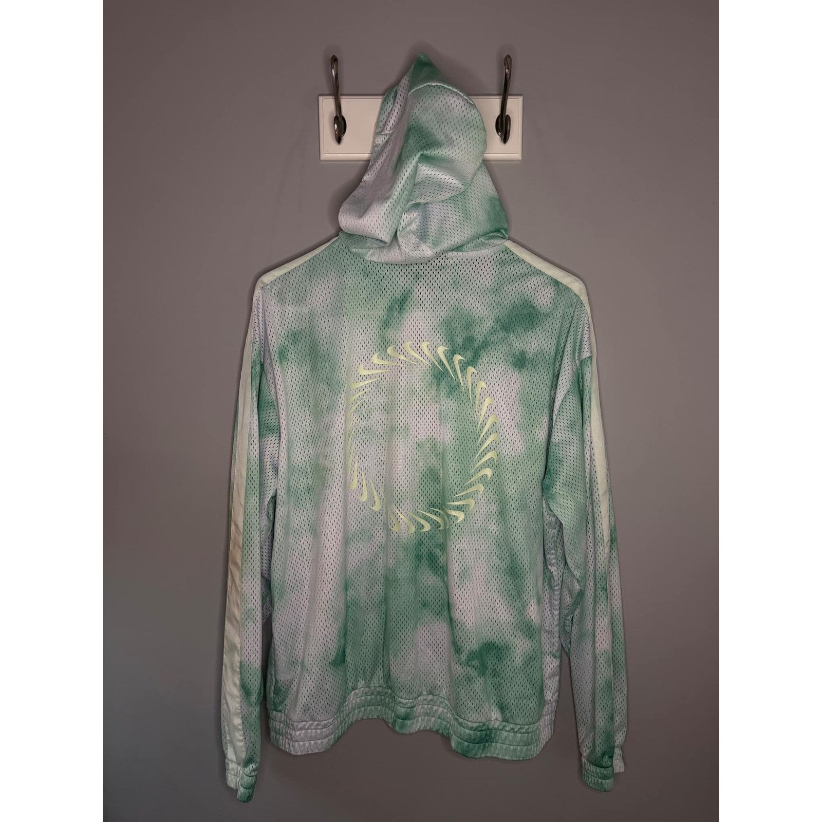 Nike Nike Icon Clash Full Zip Tie Dye Mesh Hoodie Jacket Medium Size M / US 6-8 / IT 42-44 - 5 Thumbnail