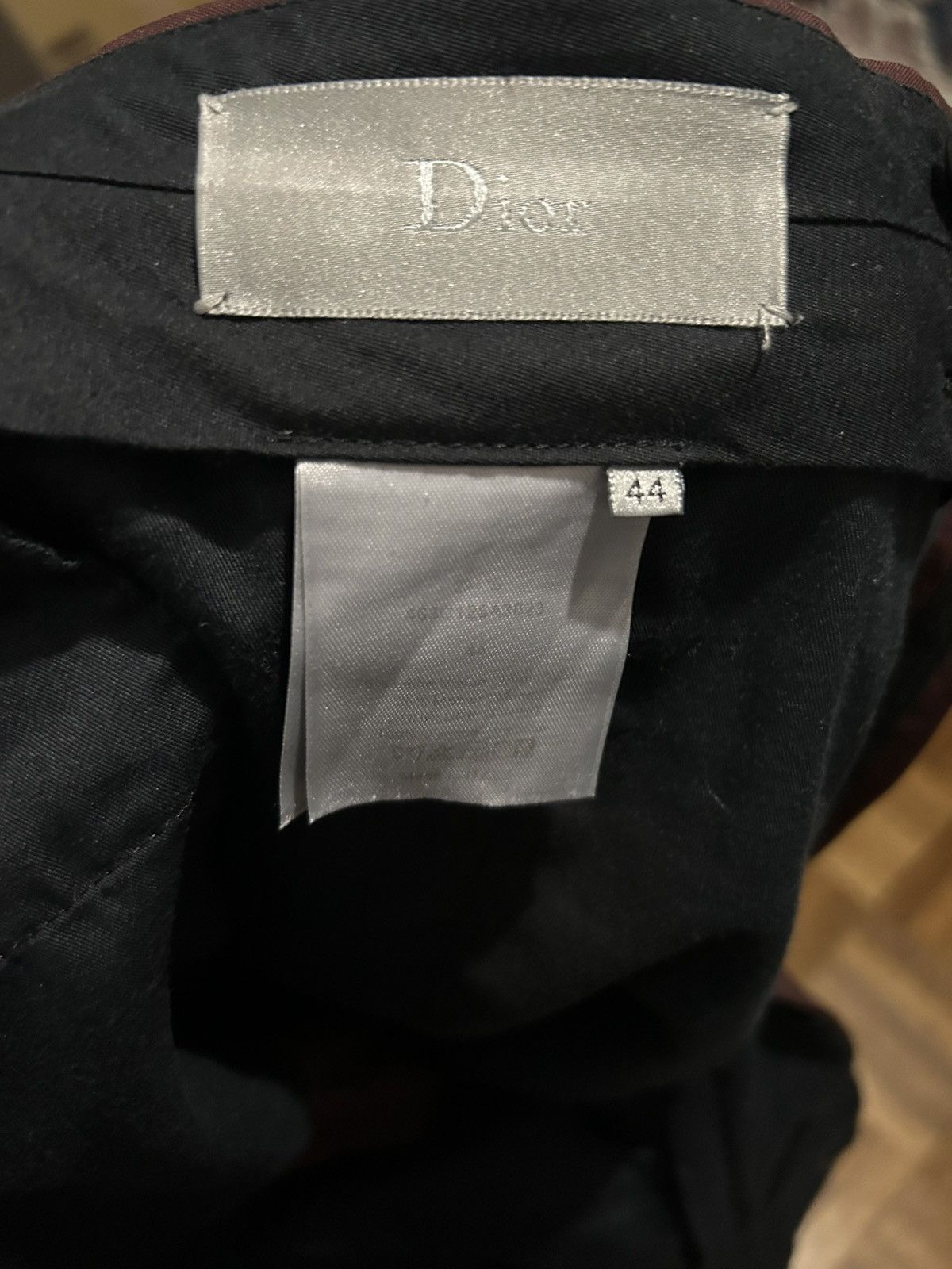 Dior Dior homme burgundy suit Size 44S - 5 Thumbnail