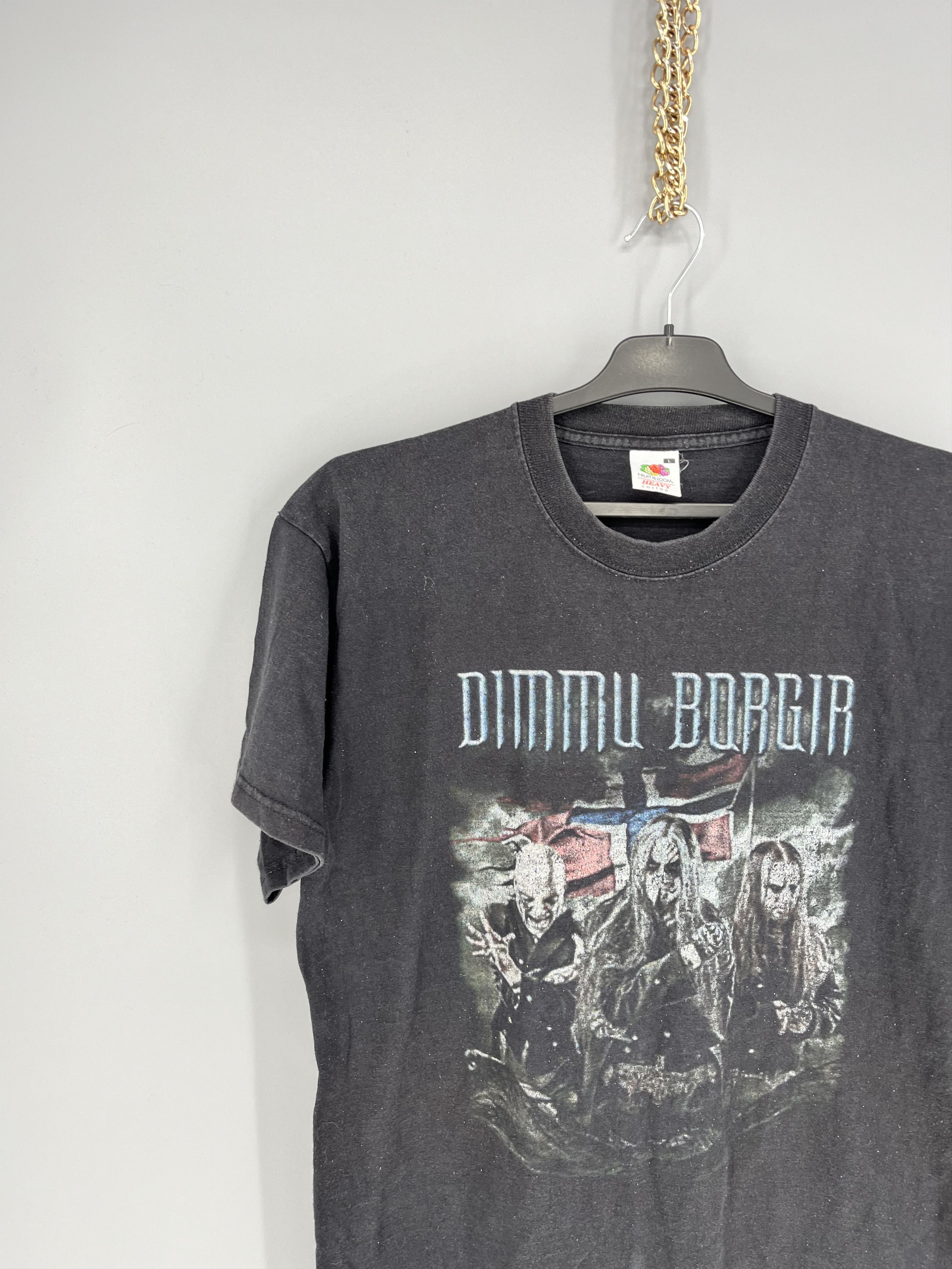 Band Tees Vintage Y2K Dimmu Borgir Mankind’s Guilt Dark Band Tshirt Size US L / EU 52-54 / 3 - 4 Thumbnail