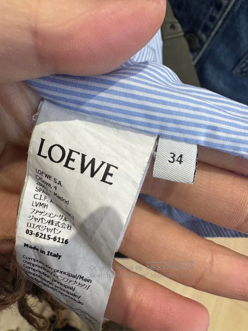 Loewe Loewe Logo Leather Patch Pocket Parka Size XXS / US 00 / IT 34 - 3 Thumbnail