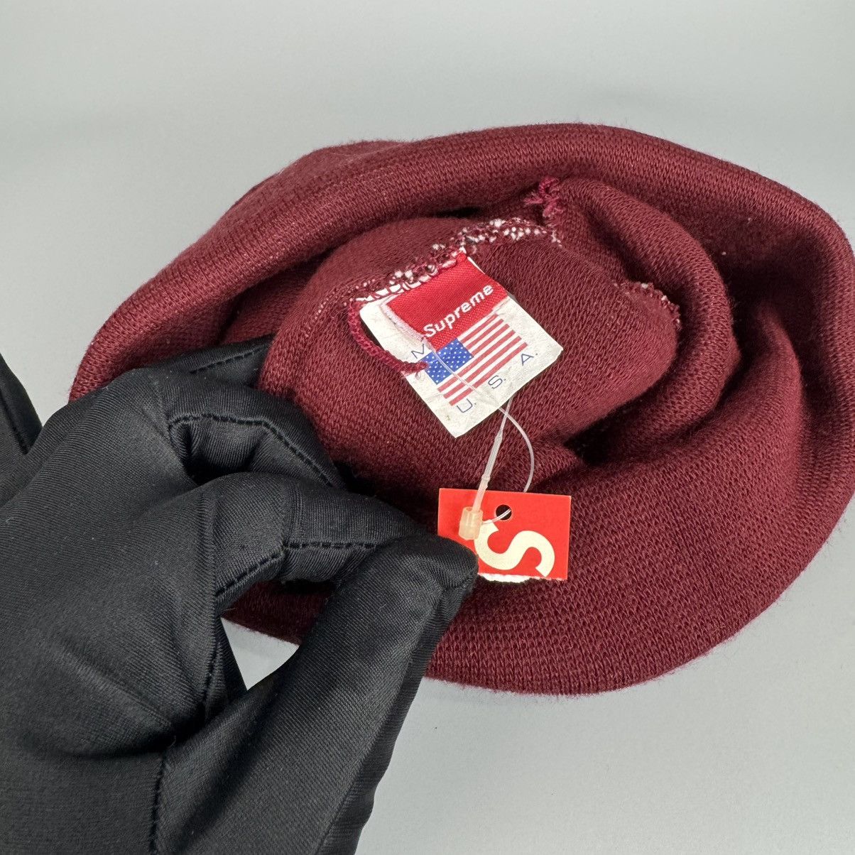 Supreme VINTAGE SUPREME 90s/00s DOLLAR SIGN BEANIE Size ONE SIZE - 4 Thumbnail