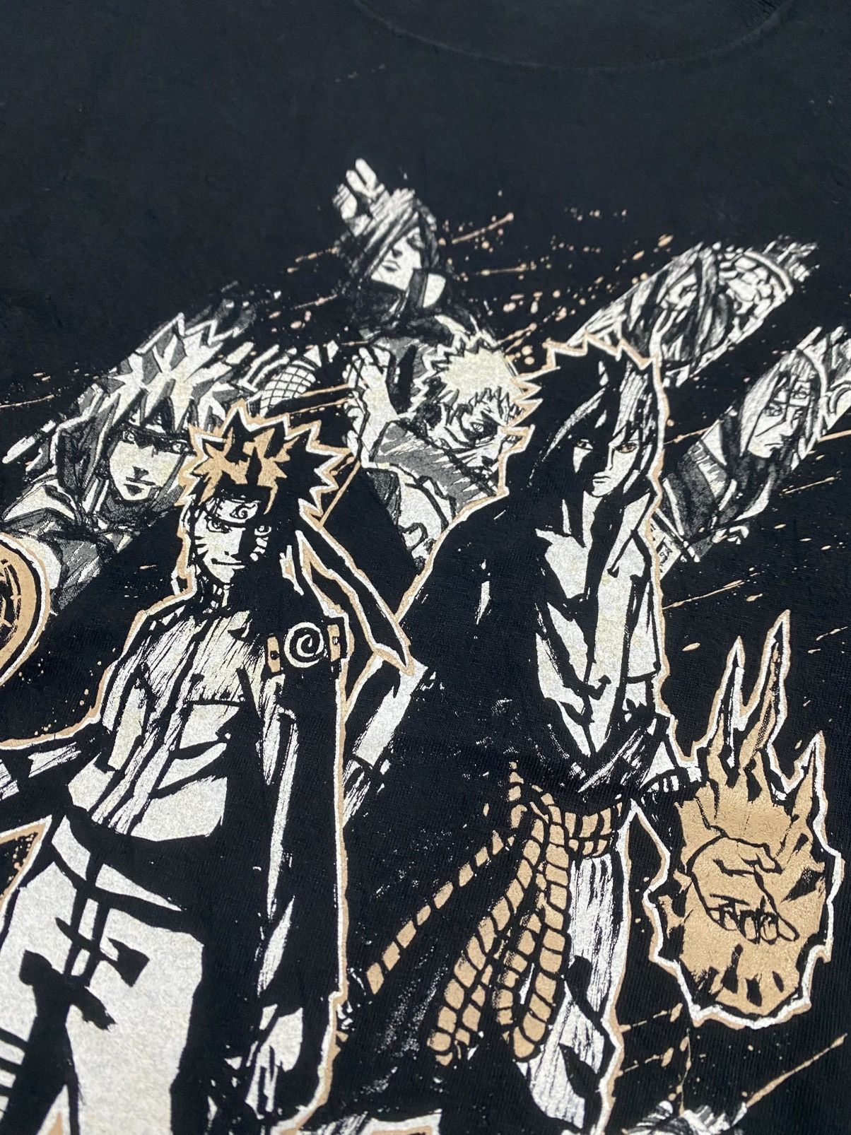 Anime Superb rare Vintage OG Naruto/Obito/Sasuke tee Size US L / EU 52-54 / 3 - 3 Thumbnail