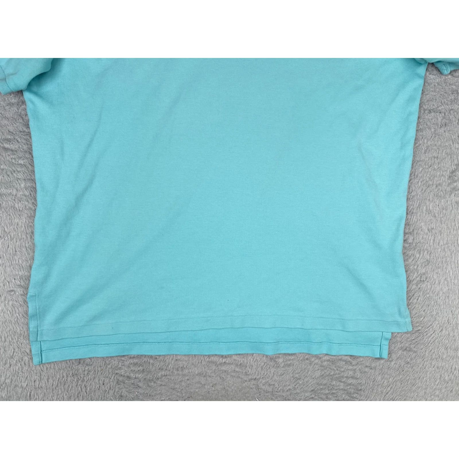 Ralph Lauren VINTAGE Polo Ralph Lauren Polo Shirt Men XL Blue Cotton Slim Fit Short Sleeve Polo Shirt Mens Blue Polo Ralph Lauren Shirt XL Size US XL / EU 56 / 4 - 5 Thumbnail
