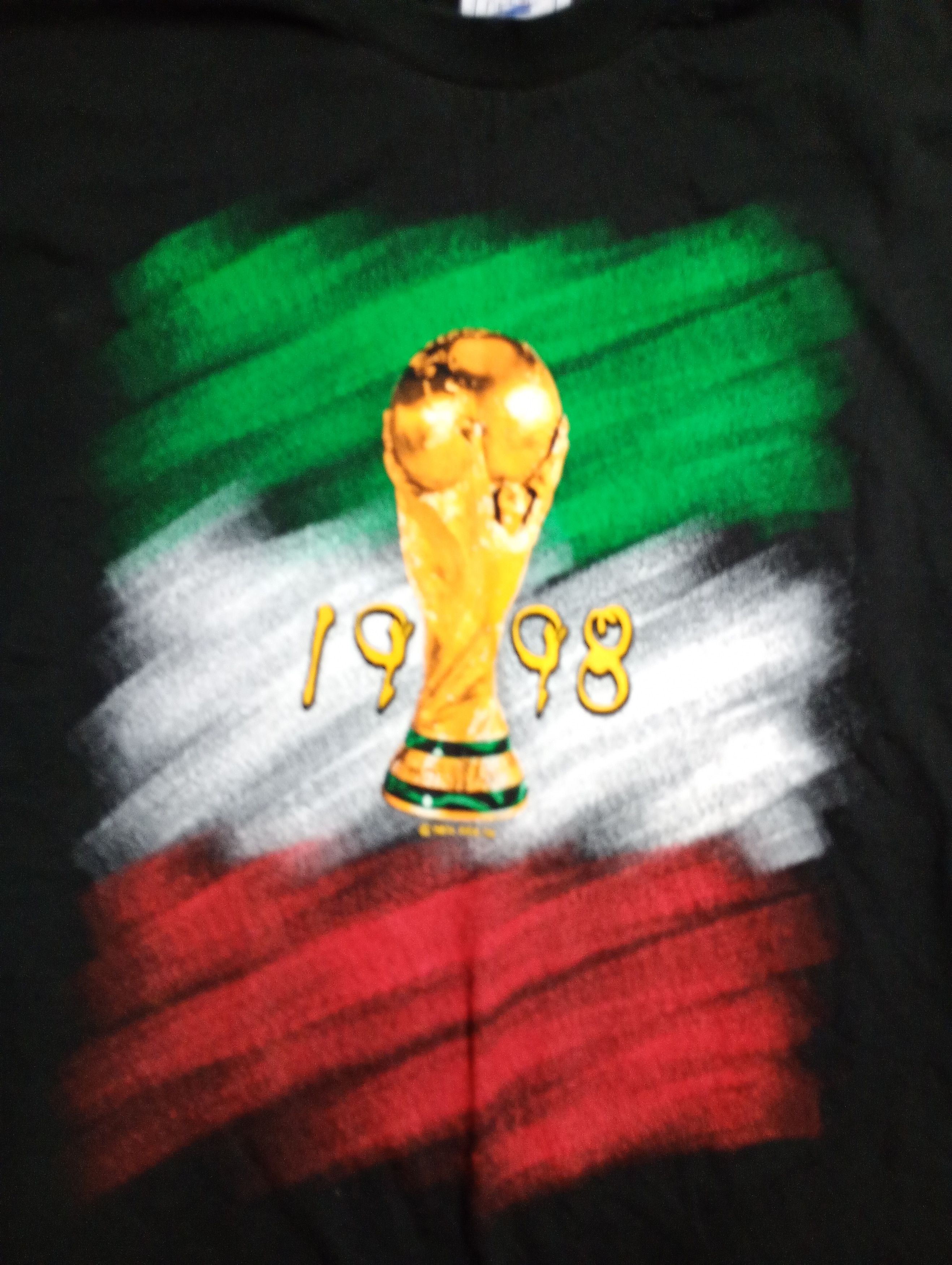 Adidas Adidas France 98 CUP T -Shirt Vintage Size US XL / EU 56 / 4 - 6 Thumbnail