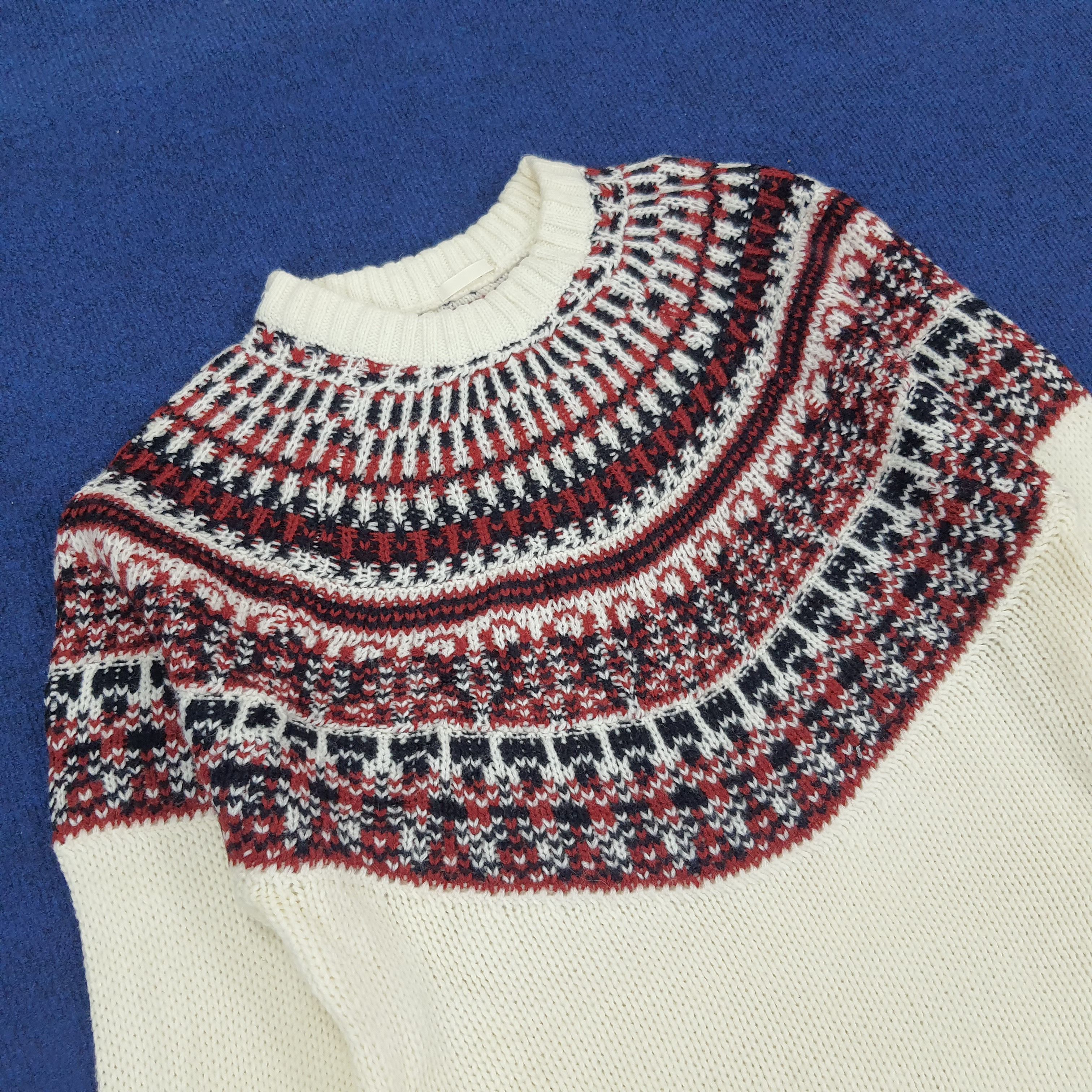 Japanese Brand × Vintage Vintage GU Japanese Brand Winter Knitted Pullover Size US XS / EU 42 / 0 - 2 Thumbnail