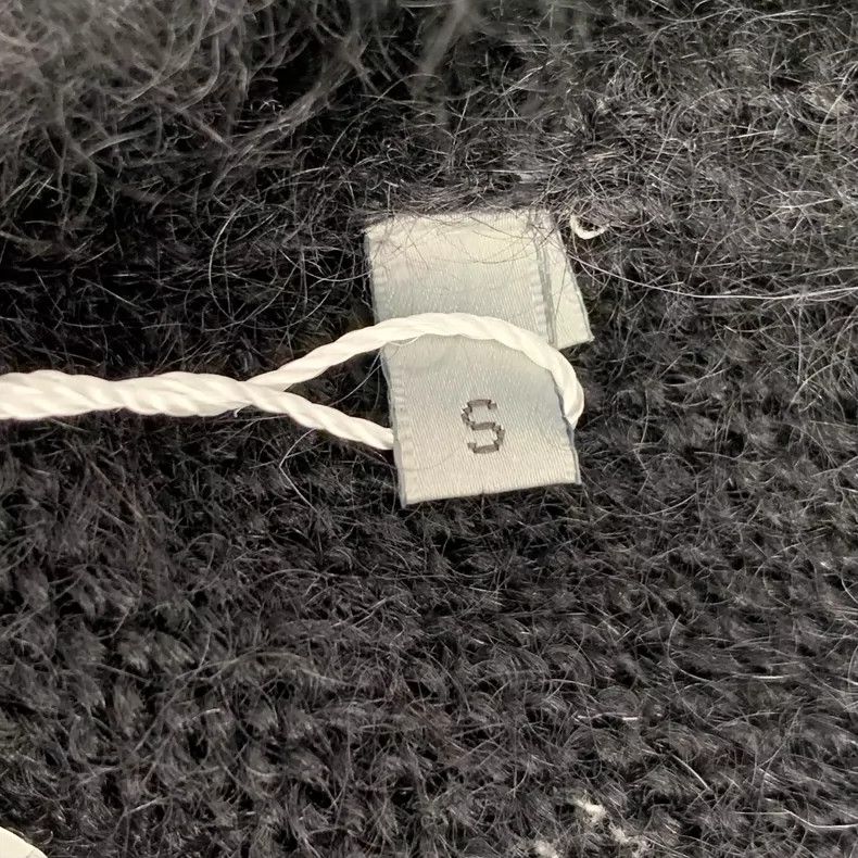 Dior Dior Co-branded black logo letter embroidery horsehair V-ne Size US S / EU 44-46 / 1 - 6 Thumbnail