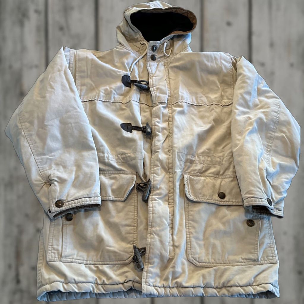 Equipment VINTAGE Urban Equipment Jacket Mens M Tan Chore Barn Country Blanket Lined 90s Workwear USA Hunting Mens Size US M / EU 48-50 / 2 - 1 Thumbnail