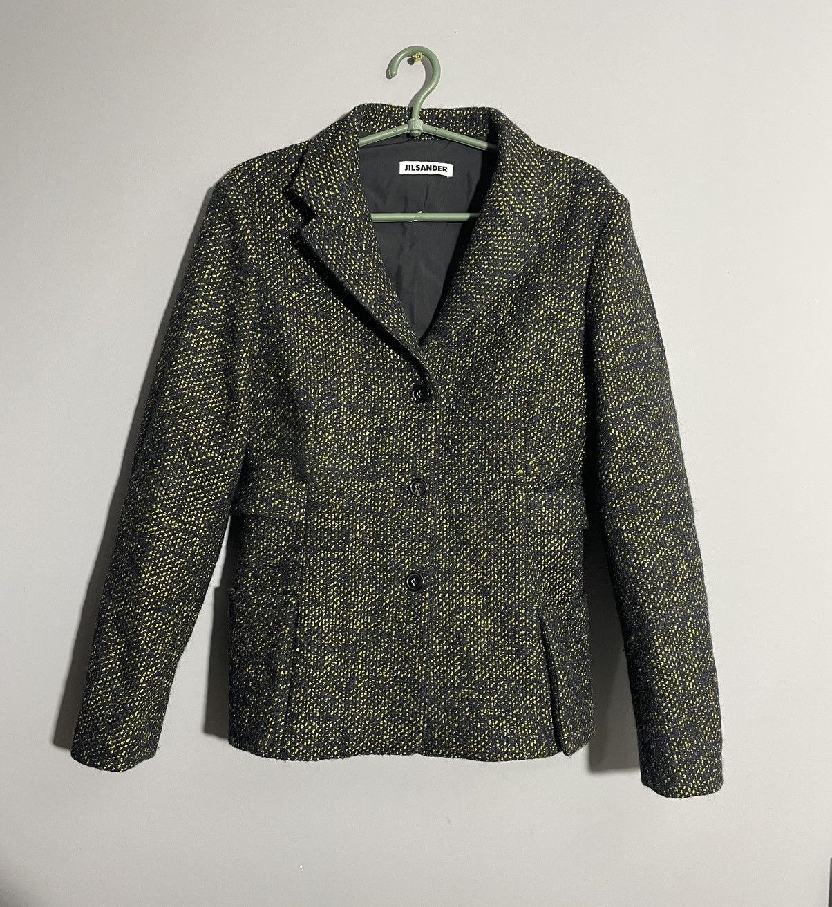 Jil Sander Jil Sander Wool&Mohair knit blazer jacket Size XS / US 0-2 / IT 36-38 - 1 Thumbnail
