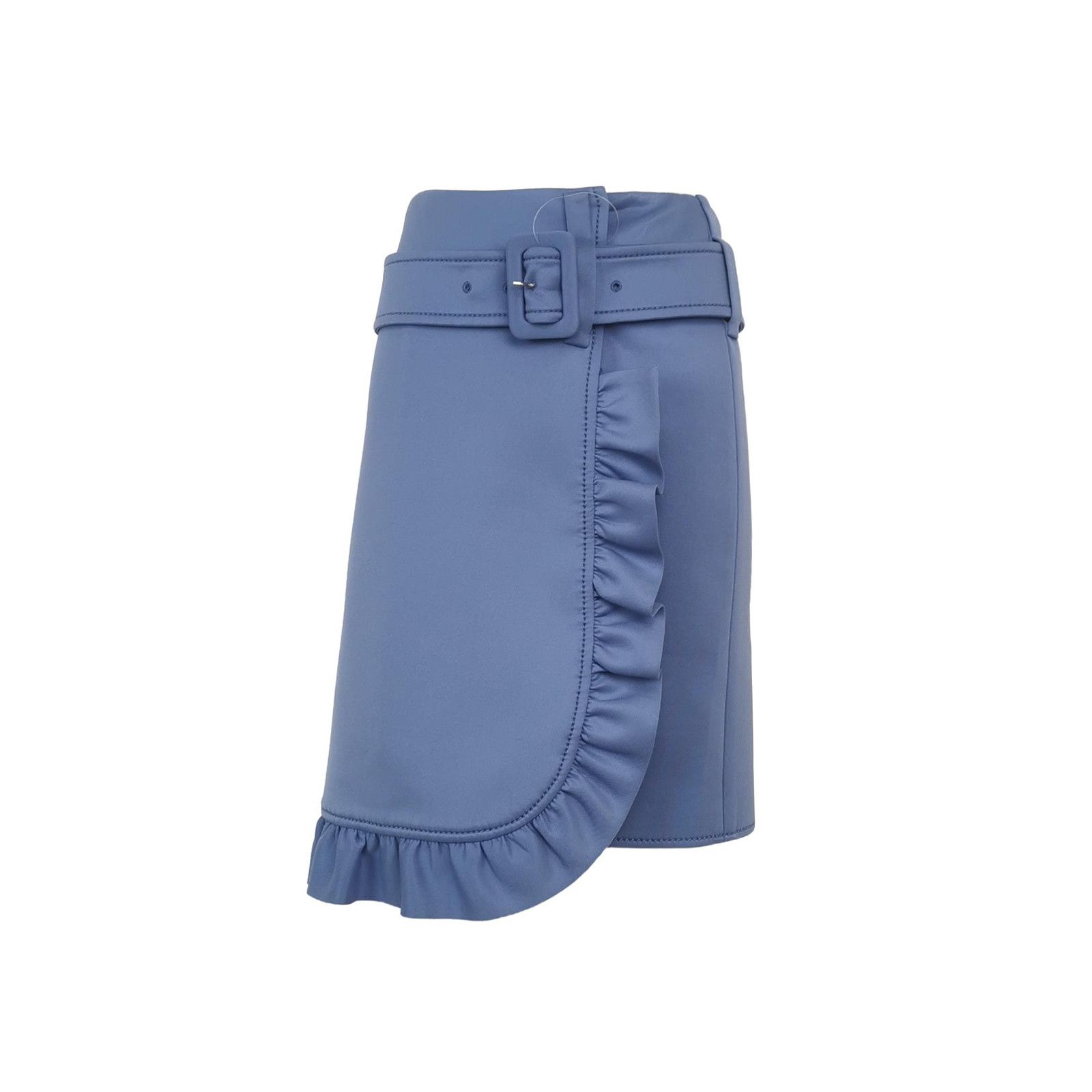 Prada Prada Logo Belted Mini Skirt Size 40 Size 27" / US 4 / IT 40 - 1 Thumbnail