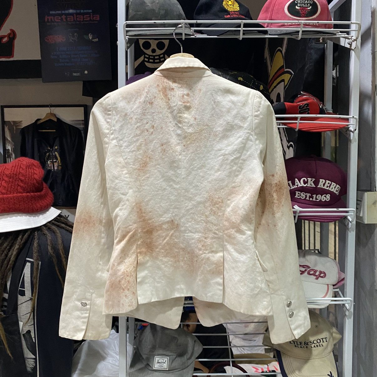 Dior Vintage Christian Dior Paris Art Design Blazers Size S / US 4 / IT 40 - 2 Thumbnail