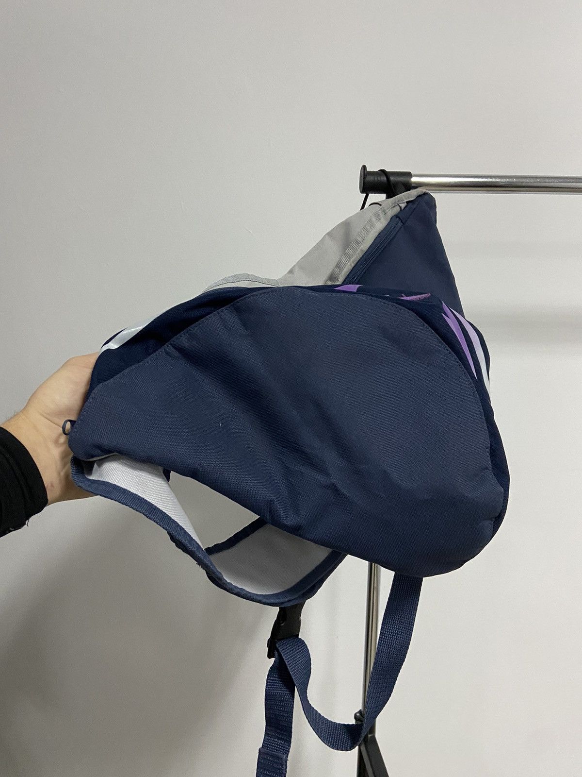 Nike × Vintage Nike Shoulder sling Bag Vintage Grid Sport Style Y2K Size ONE SIZE - 8 Thumbnail