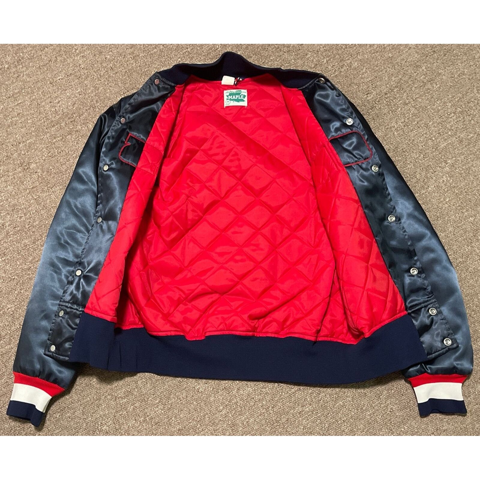 Other Vintage 80s Medium BUFFALO BISONS MILB Satin Bomber Spellout Size US M / EU 48-50 / 2 - 3 Thumbnail